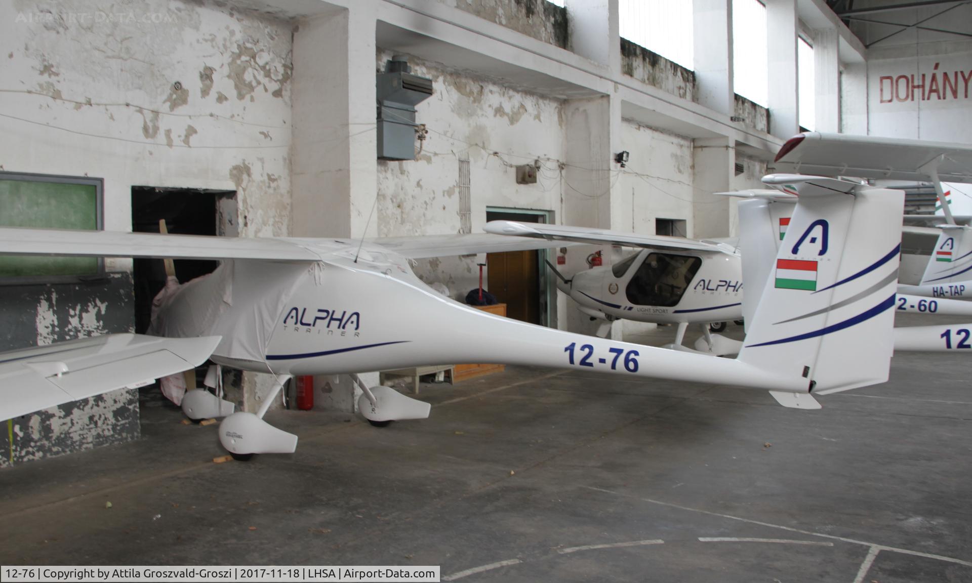 12-76, 2016 Pipistrel Alpha Trainer C/N 797 AT 912, Szentkirályszabadja Airport, ex Military Air base, Hungary