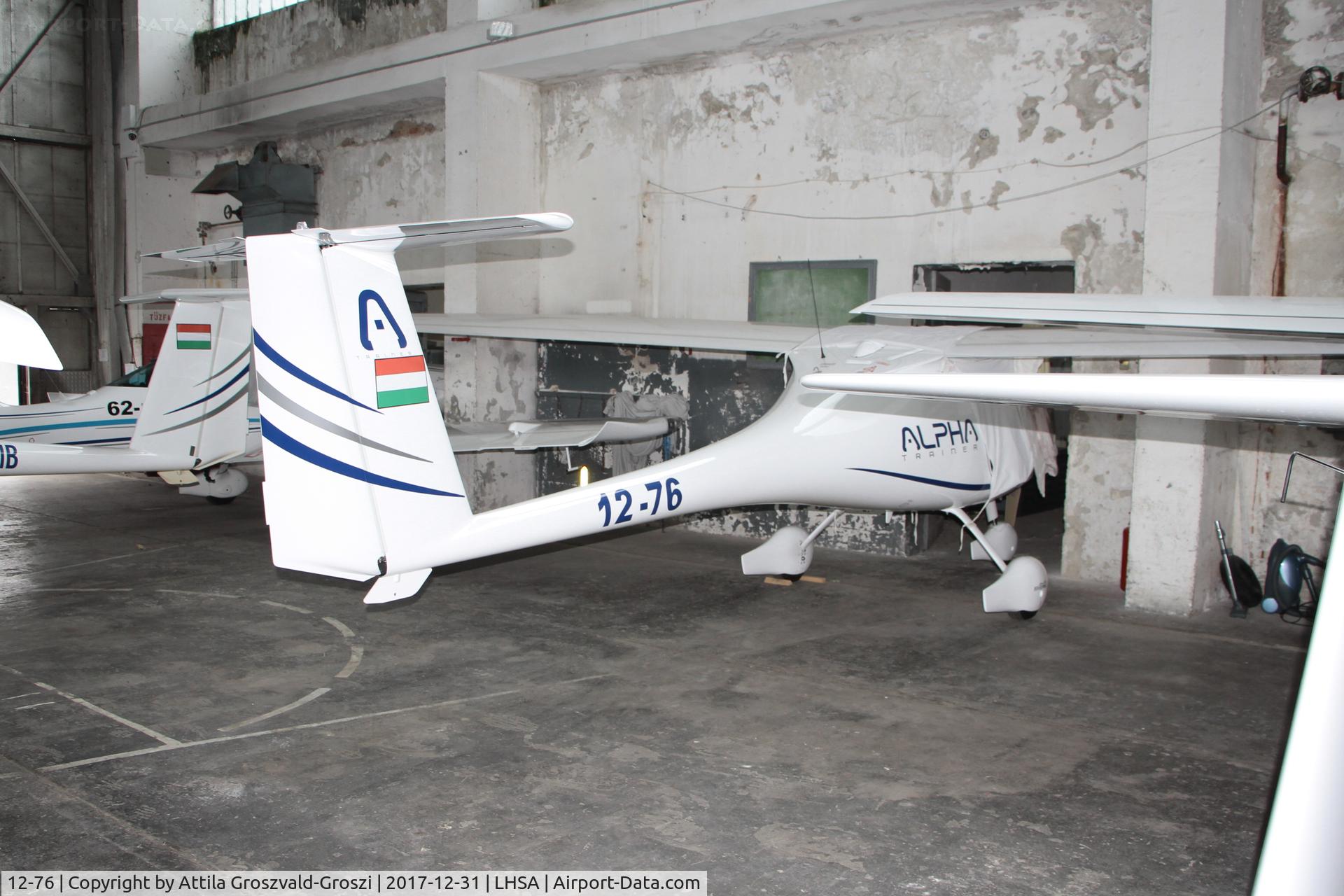 12-76, 2016 Pipistrel Alpha Trainer C/N 797 AT 912, Szentkirályszabadja Airport, ex Military Air base, Hungary