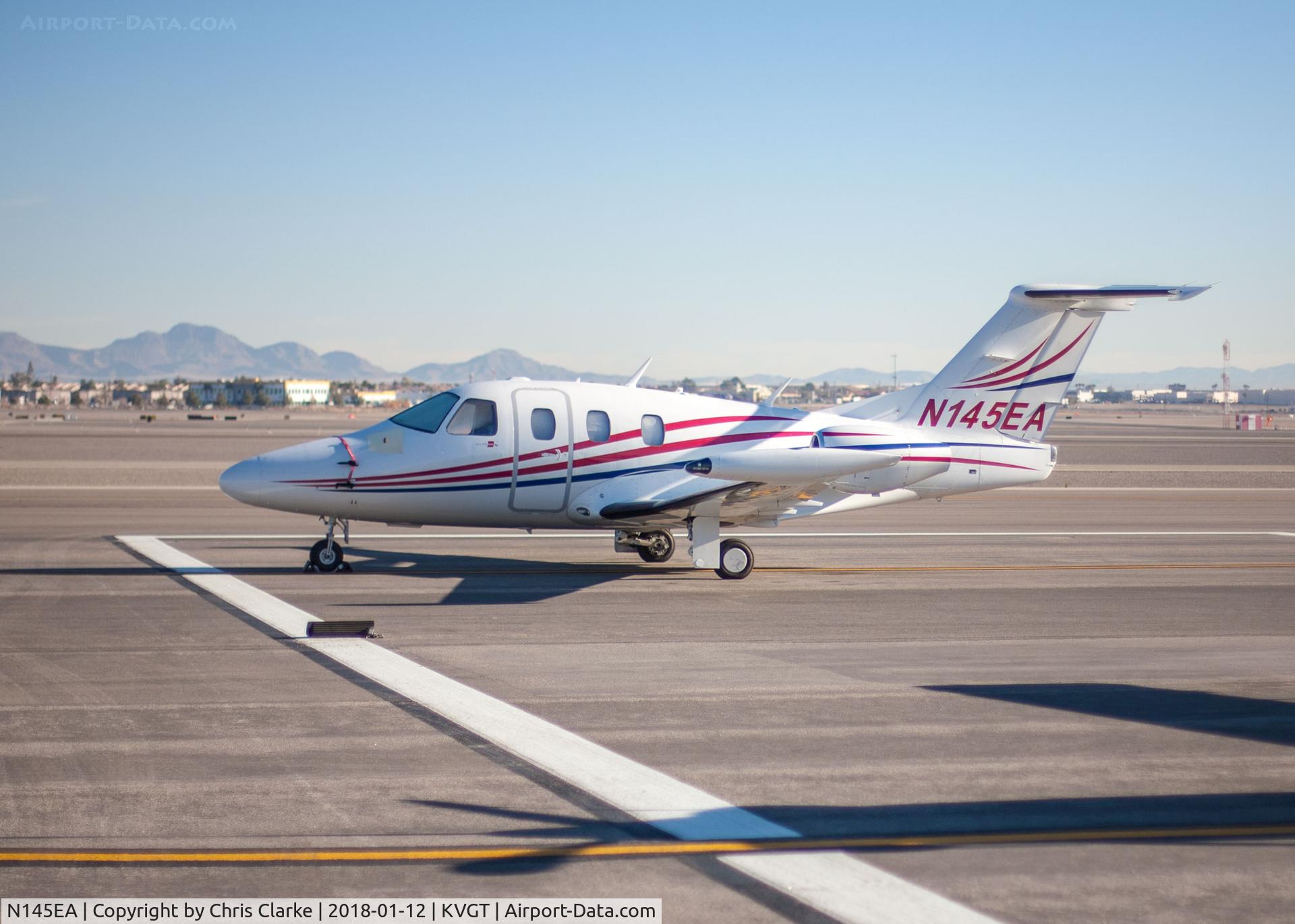 N145EA, 2008 Eclipse Aviation Corp EA500 C/N 000145, 2008 Eclipse EA500 parked at North Las Vegas