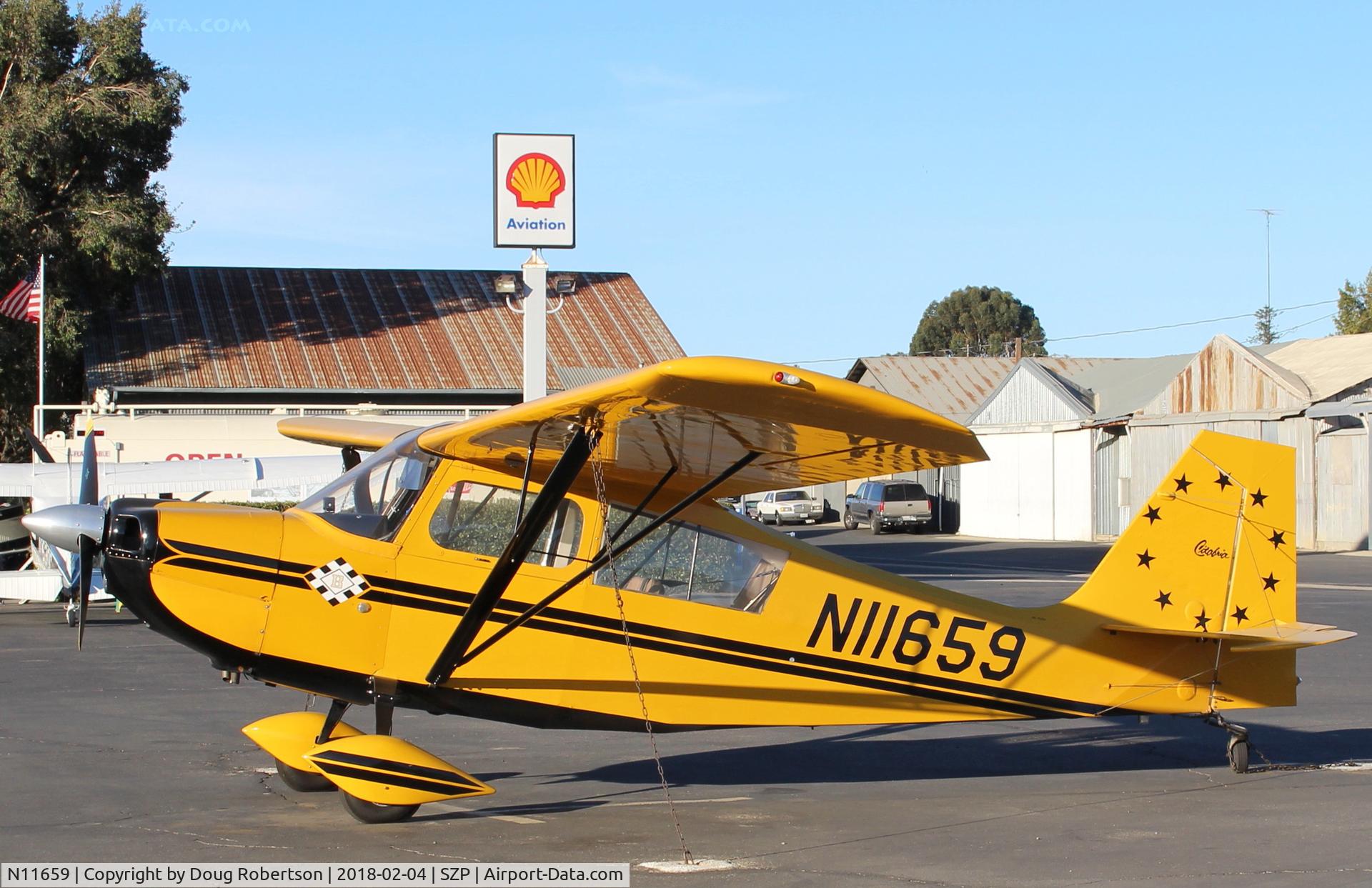 N11659, 1972 Bellanca 7KCAB Citabria C/N 304-72, 1972 Bellanca 7KCAB CITABRIA, Lycoming AEIO-320-E2B 150 Hp, full inverted systems, on SZP Transient Ramp