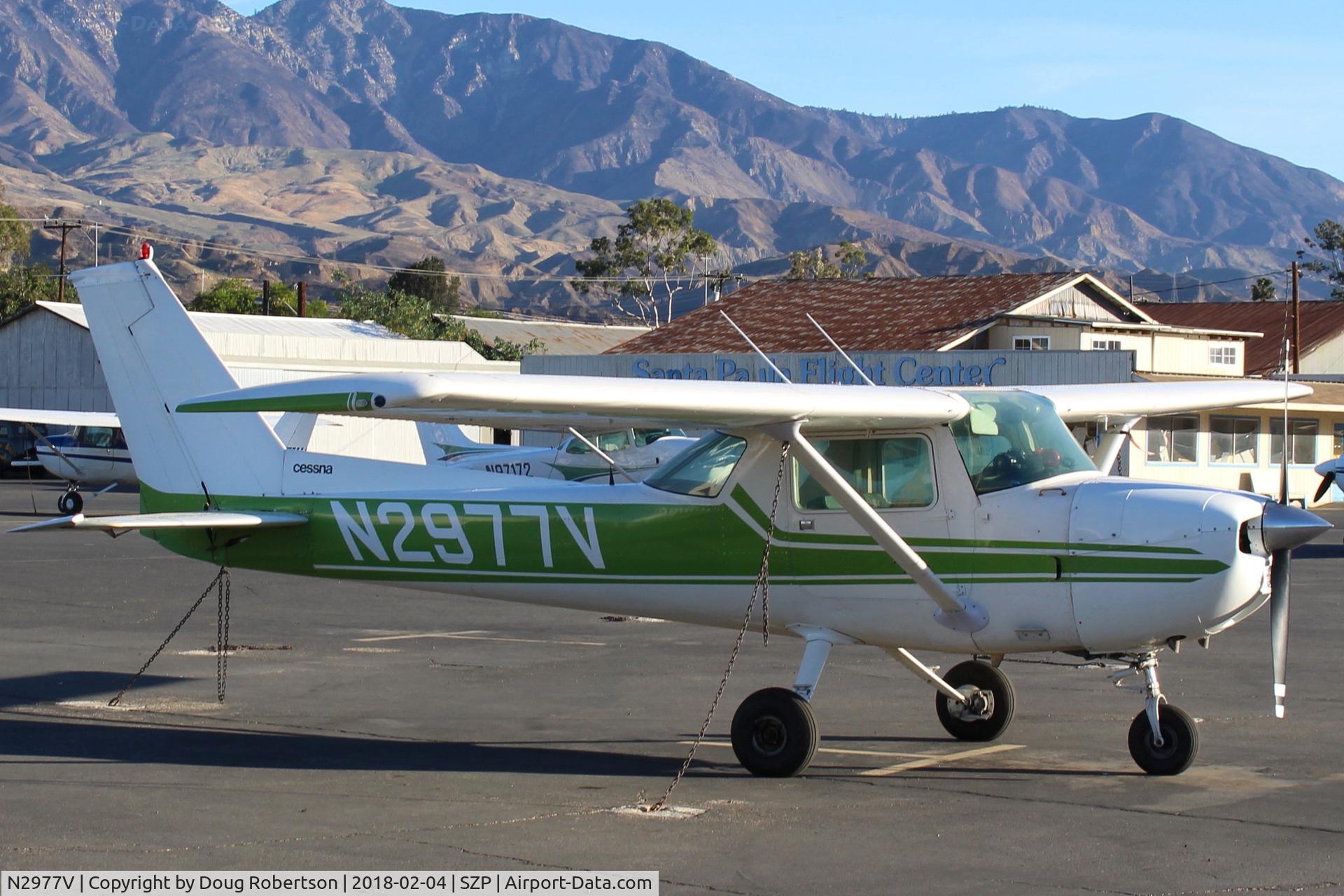 N2977V, 1974 Cessna 150M C/N 15076340, 1974 Cessna 150M, Continental O-200 100 Hp