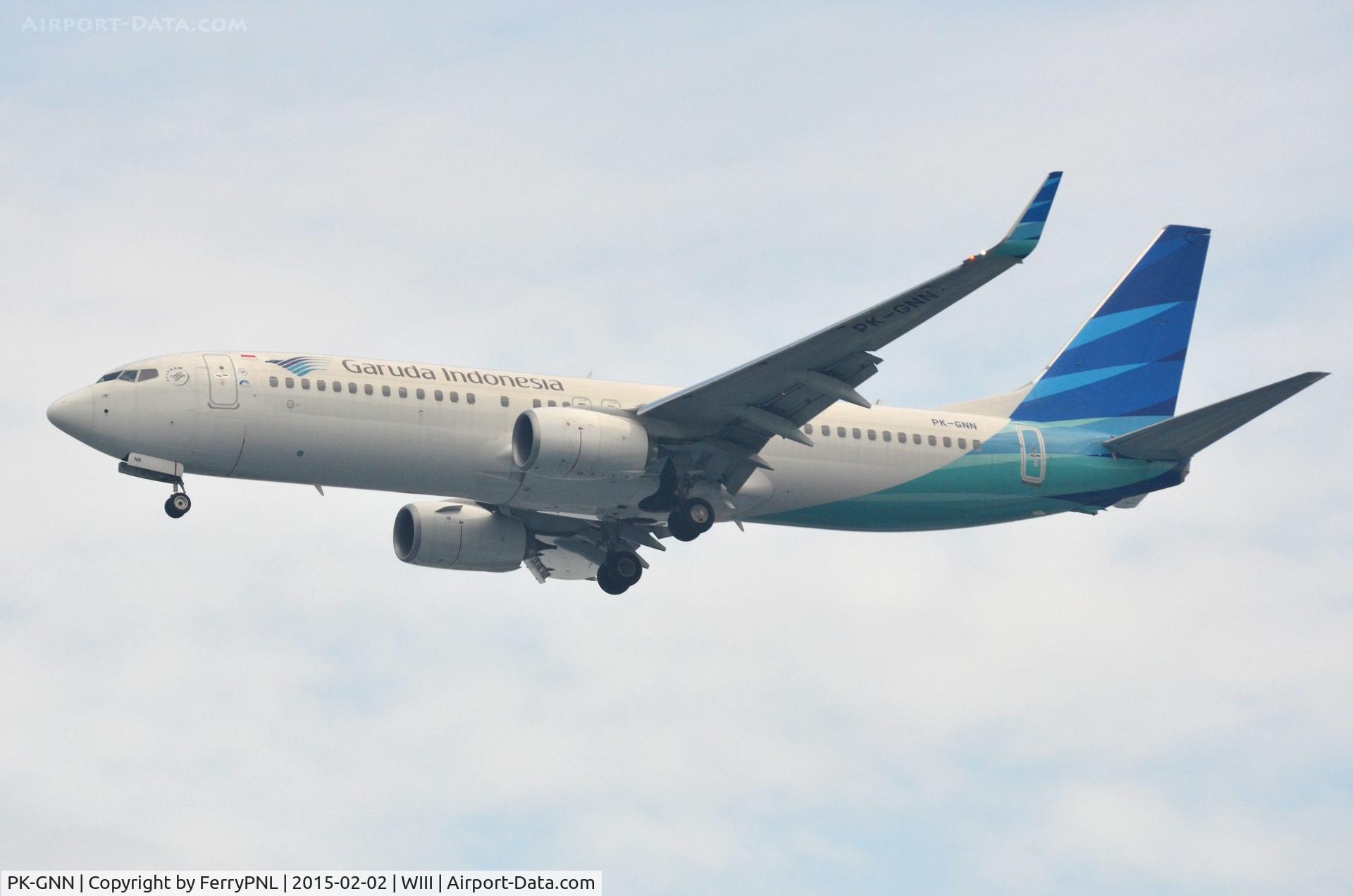 PK-GNN, 2014 Boeing 737-86N C/N 41270, Arrival of Garuda B738