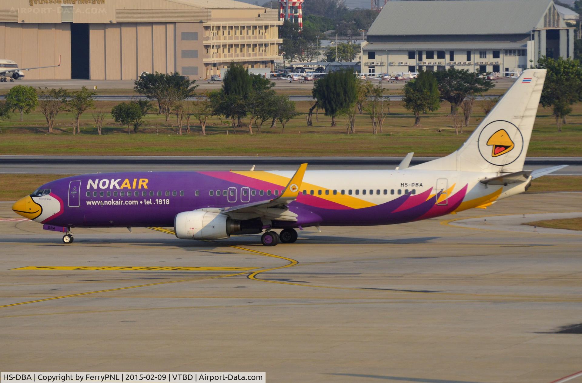 HS-DBA, 2004 Boeing 737-8AS C/N 33813, Nok Air B738, former Ryanair EI-DCP