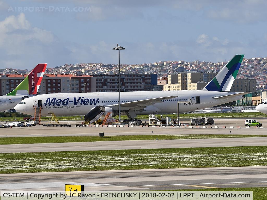 CS-TFM, 1998 Boeing 777-212/ER C/N 28513, MED- VIEW