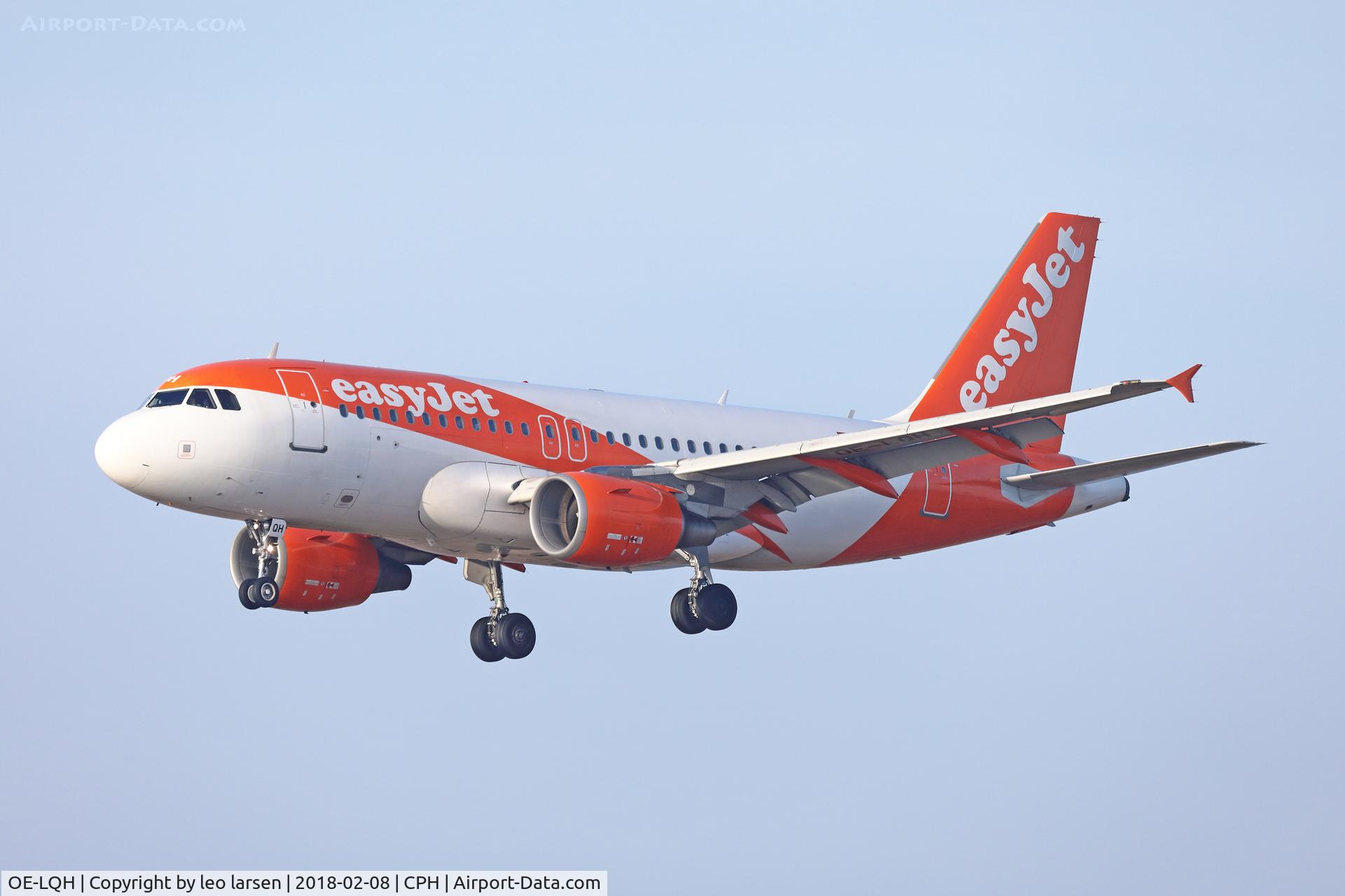 OE-LQH, 2007 Airbus A319-111 C/N 3176, Copenhagen 8.2.2018.ex G-EZBY