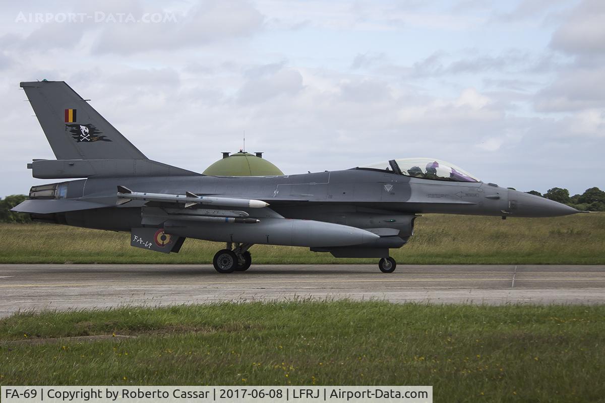FA-69, 1983 SABCA F-16AM Fighting Falcon C/N 6H-69, Nato Tiger Meet 2017
