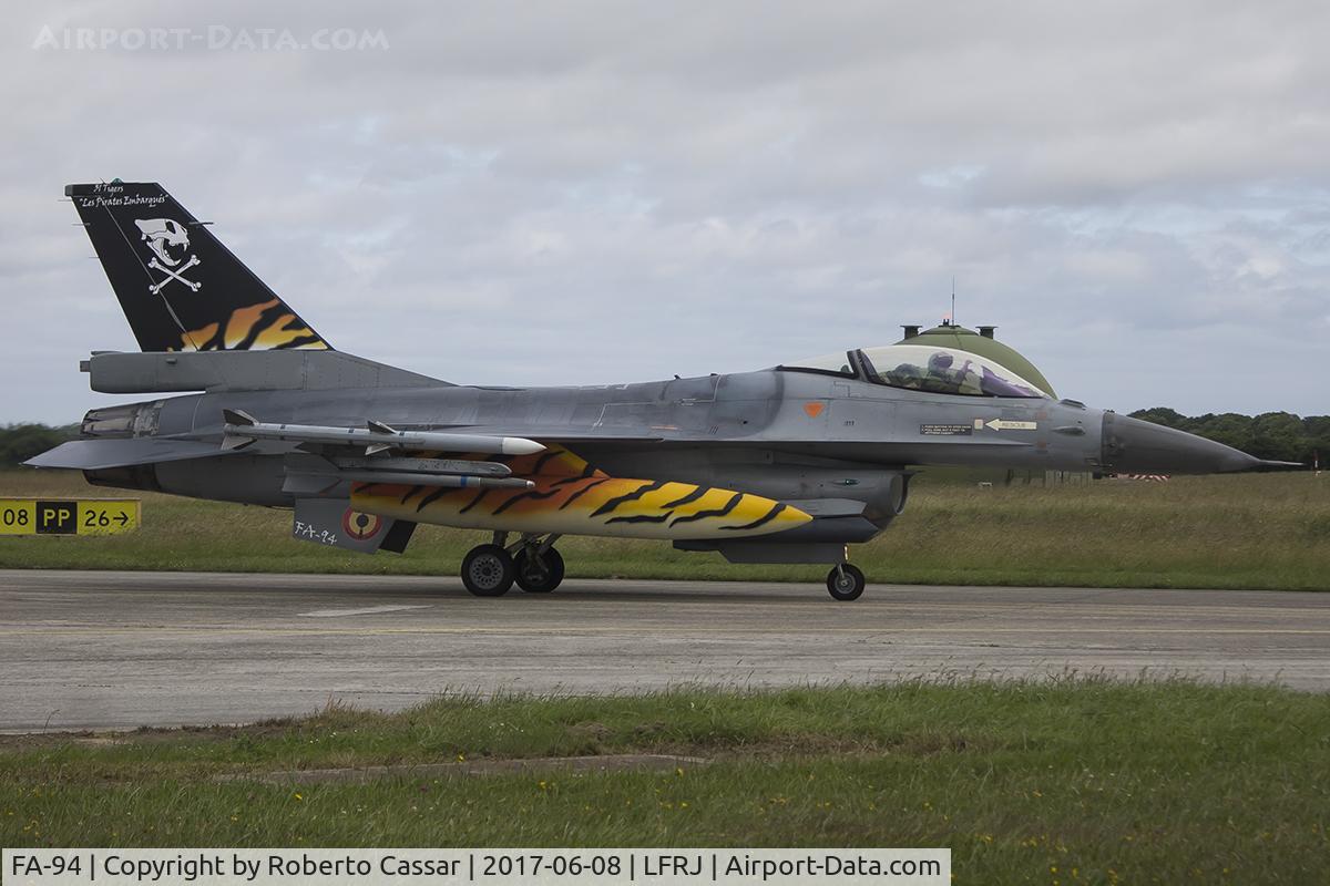 FA-94, SABCA F-16AM Fighting Falcon C/N 6H-94, NATO Tiger Meet 2017