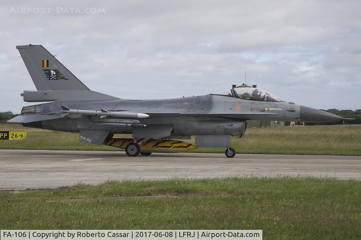FA-106, SABCA F-16AM Fighting Falcon C/N 6H-106, Nato Tiger Meet 2017