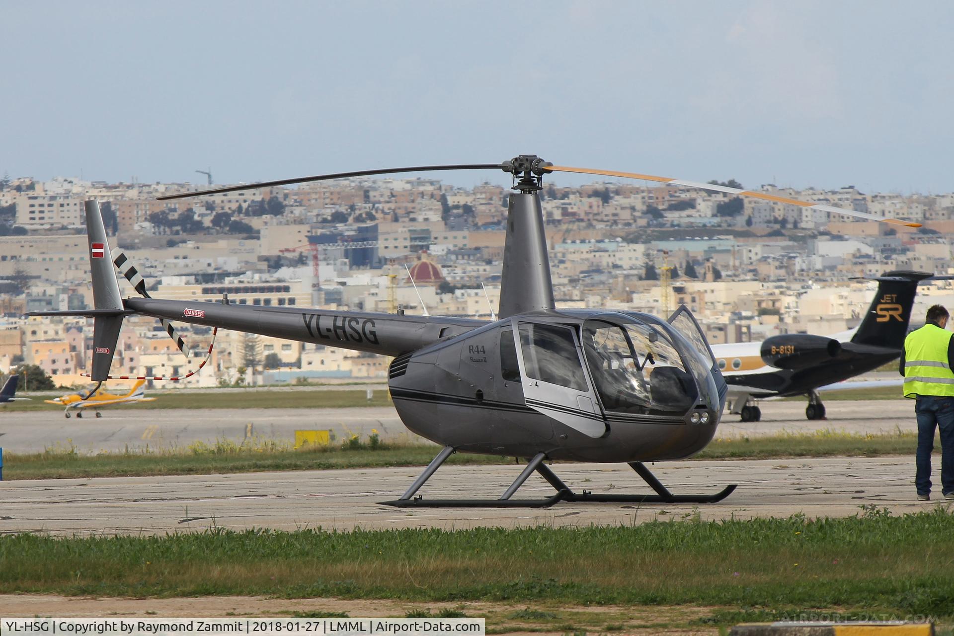YL-HSG, Robinson R44 Raven II C/N 13828, Robinson R44 RavenII YL-HSG