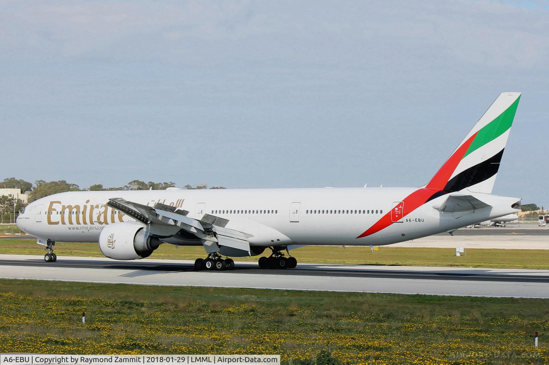 A6-EBU, 2006 Boeing 777-31H/ER C/N 34484, B777 A6-EBU Emirates Airlines