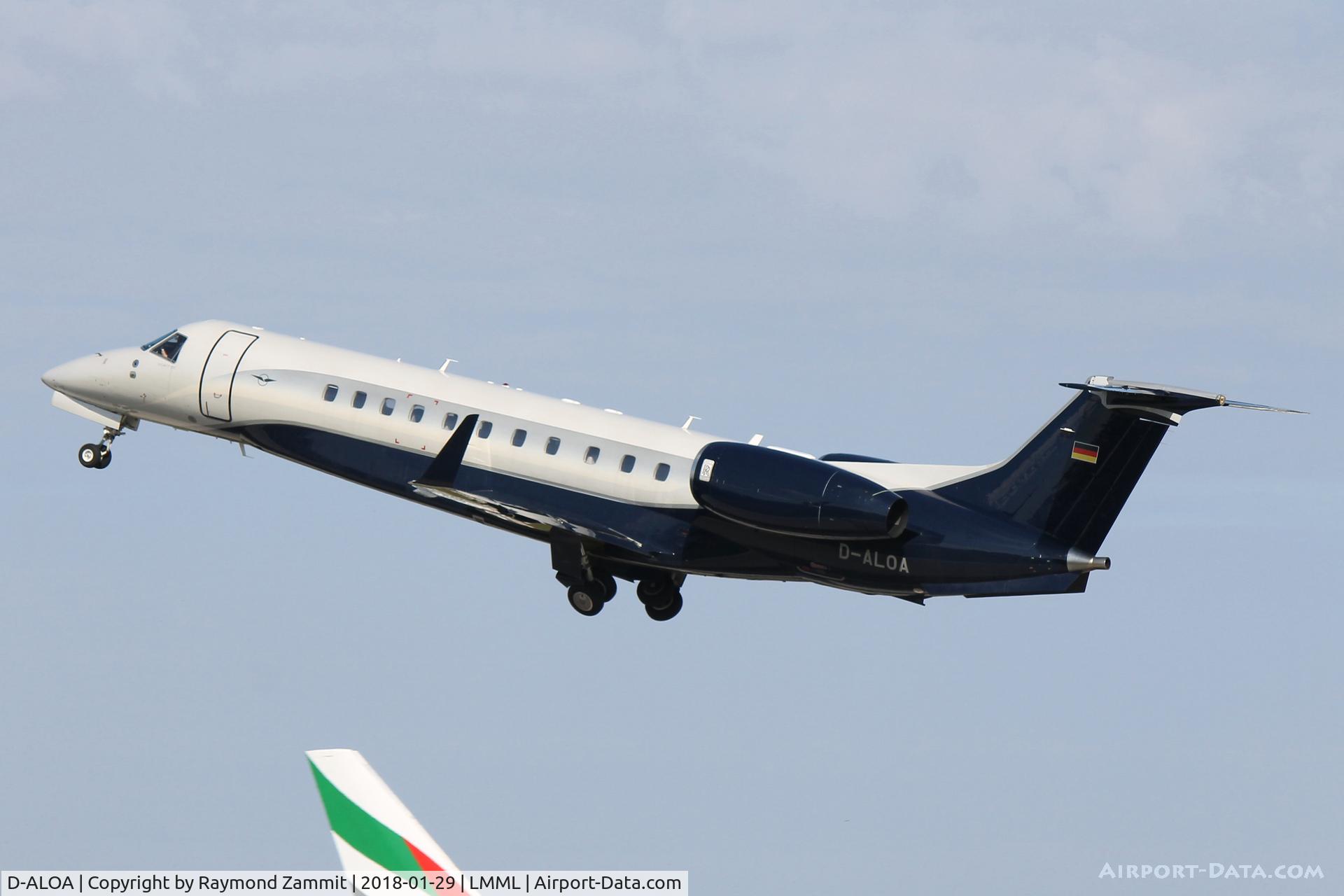 D-ALOA, 2016 Embraer EMB-135BJ Legacy 650 C/N 14501223, Embraer EMB-135BJ Legacy650 D-ALOA Air Hamburg