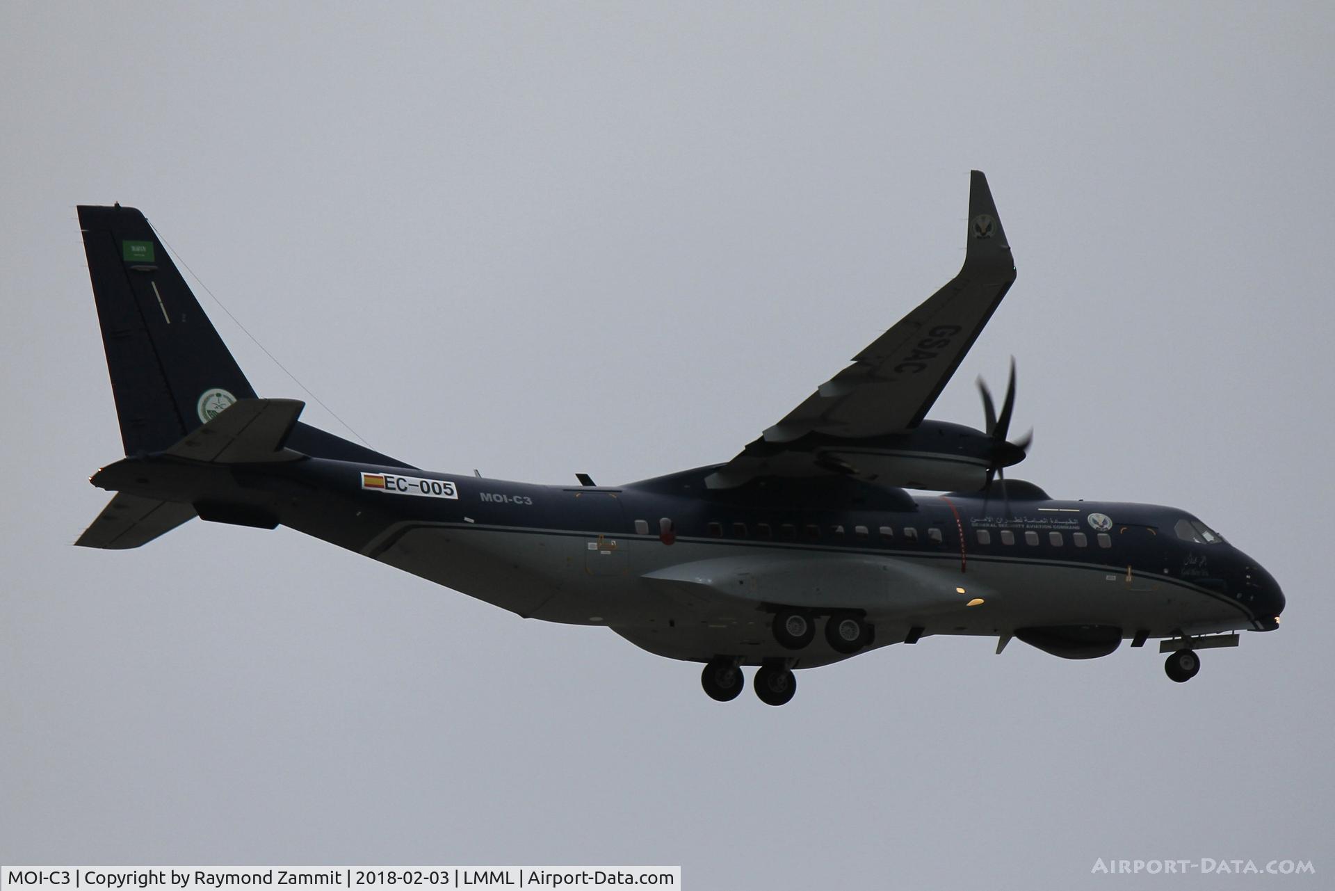MOI-C3, 2017 CASA C-295W-ASW C/N S-174, Casa C-295ASW MOI-C3 Saudi Arabia Ministry of the Interior