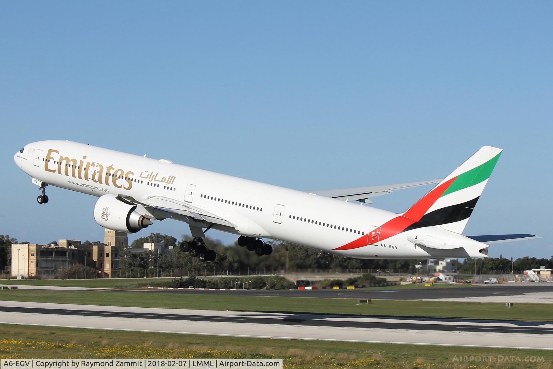 A6-EGV, 2012 Boeing 777-31H/ER C/N 38990, B777 A6-EGV Emirates Airlines