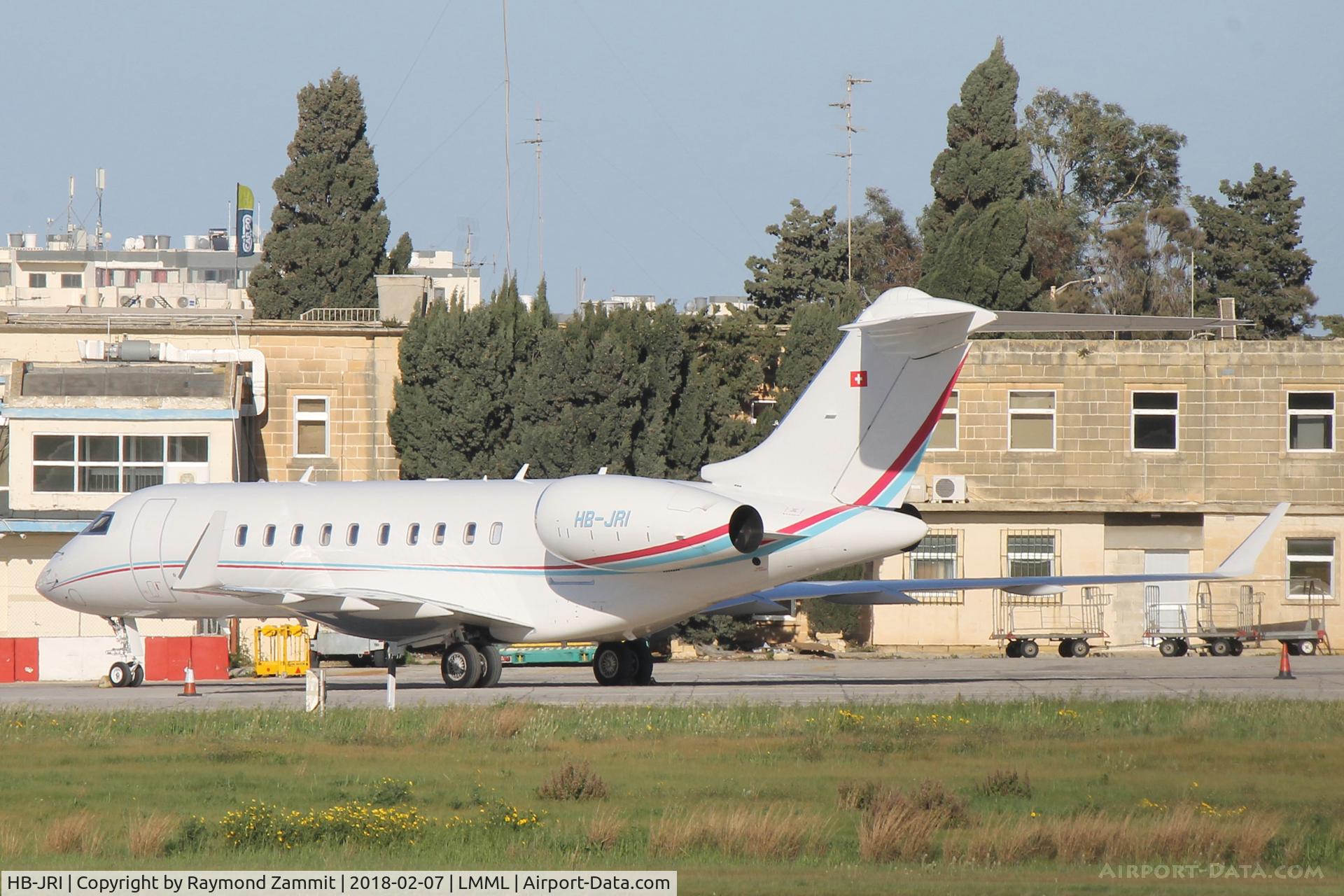 HB-JRI, 2014 Bombardier BD-700-1A11 Global 5000 C/N 9627, Bombardier BD700 Global 5000 HB-JRI