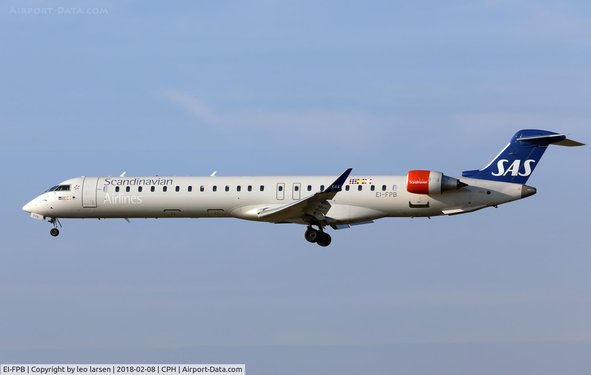 EI-FPB, 2016 Bombardier CRJ-900LR (CL-600-2D24) C/N 15399, Copenhagen 8.2.2018