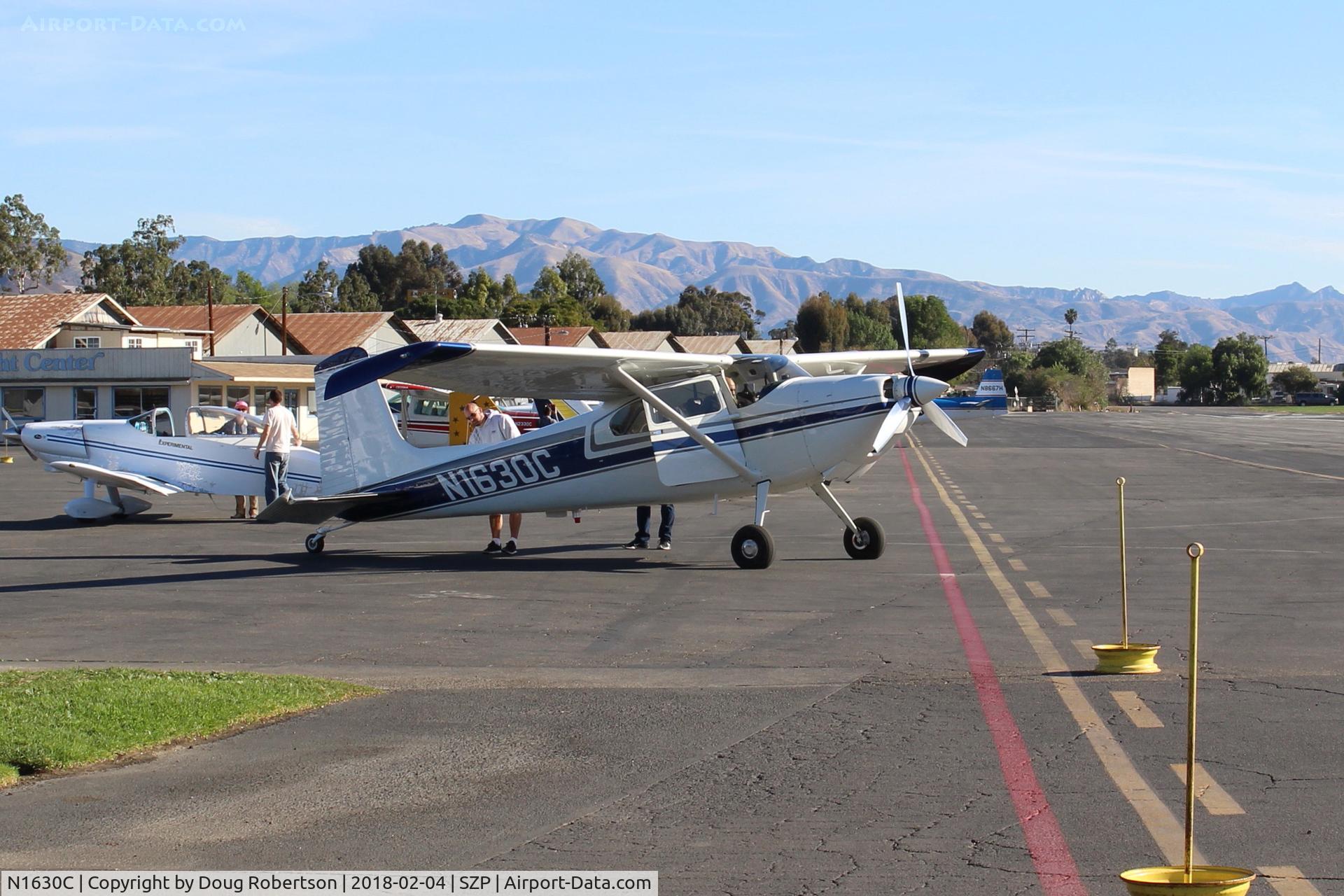 N1630C, 1953 Cessna 180 C/N 30330, 1953 Cessna 180, Continental O-470 230 Hp, near Fuel Dock
