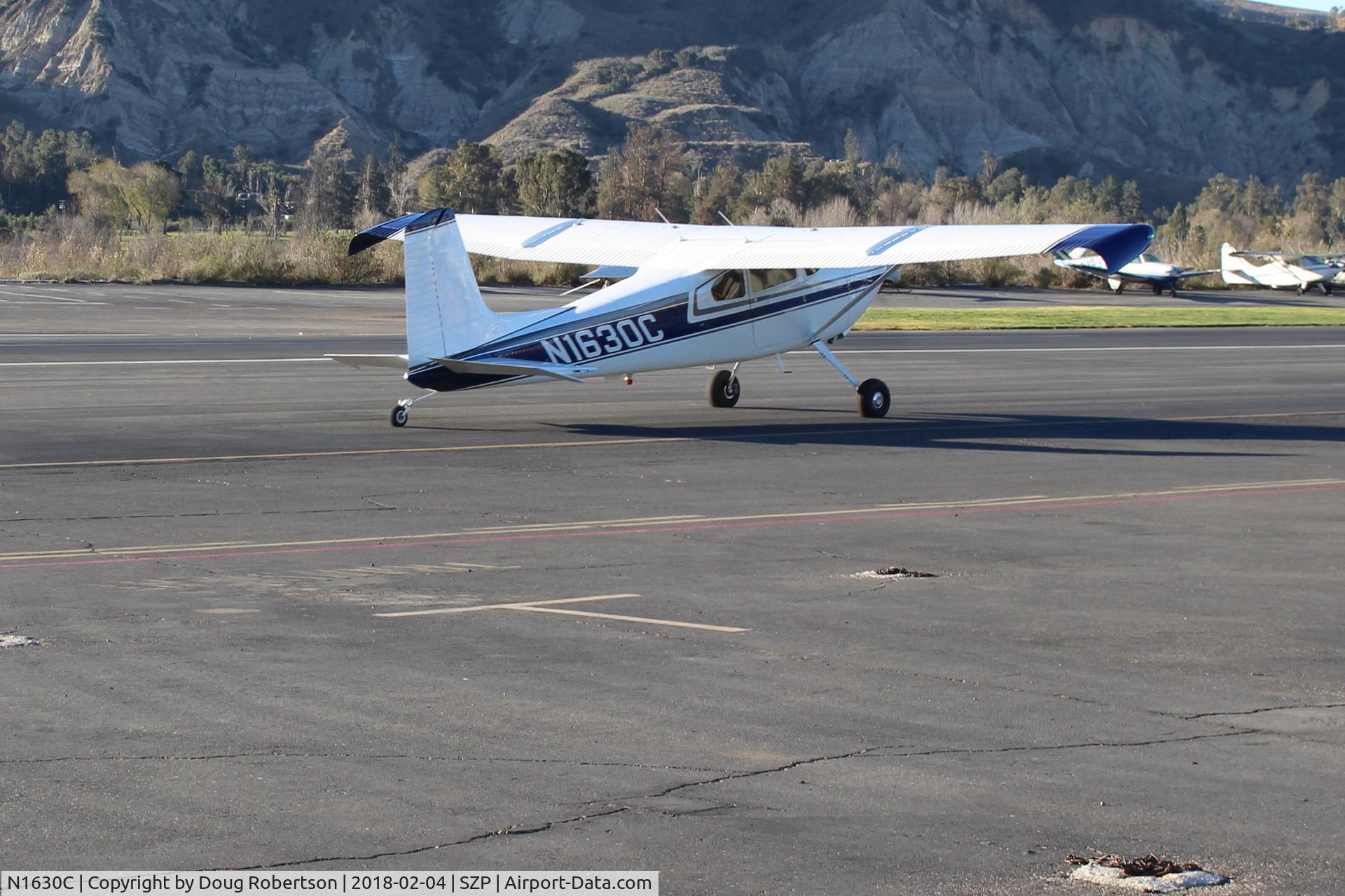 N1630C, 1953 Cessna 180 C/N 30330, 1953 Cessna 180, Continental O-470 230 Hp, taxi