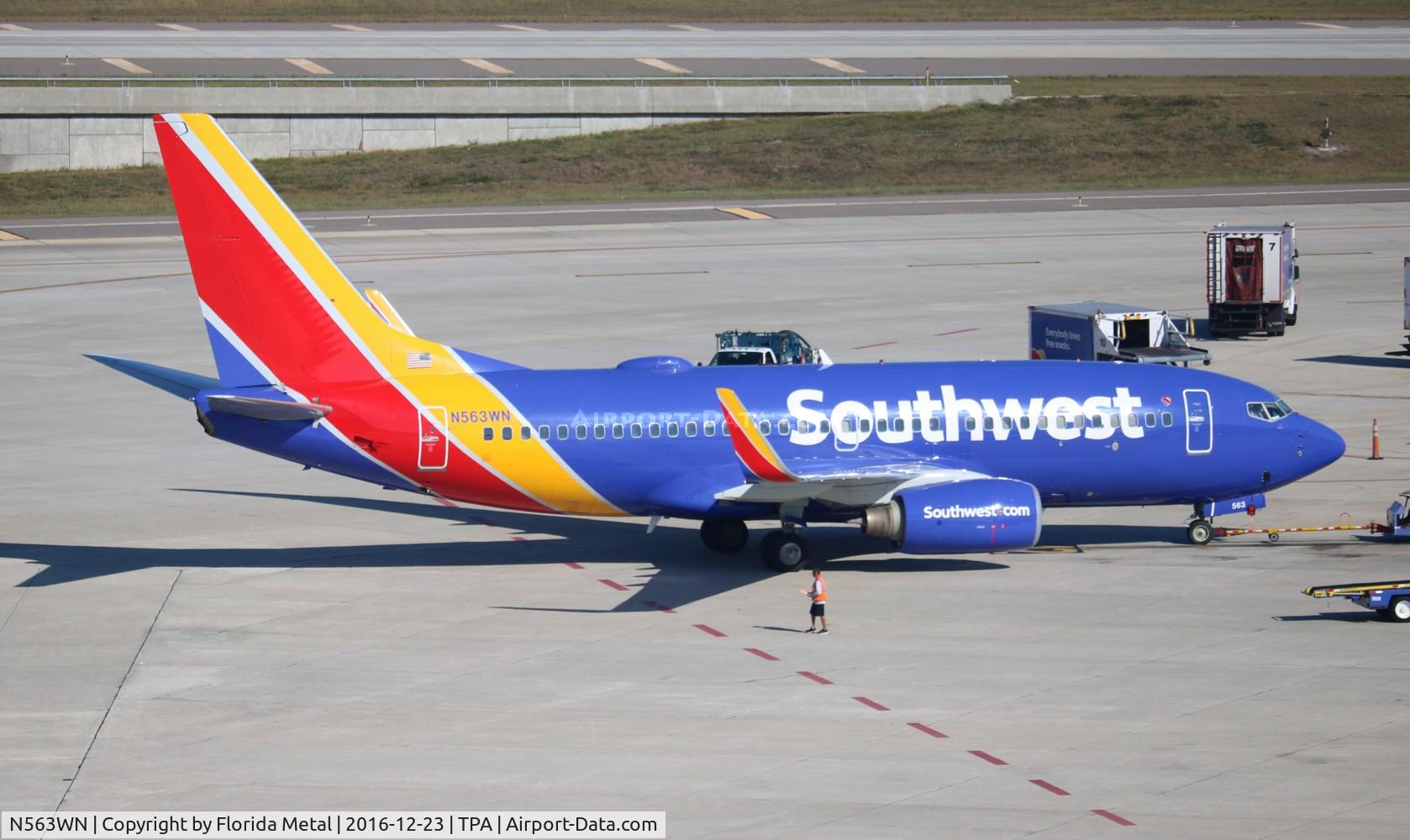 N563WN, 2005 Boeing 737-752 C/N 34296, Southwest