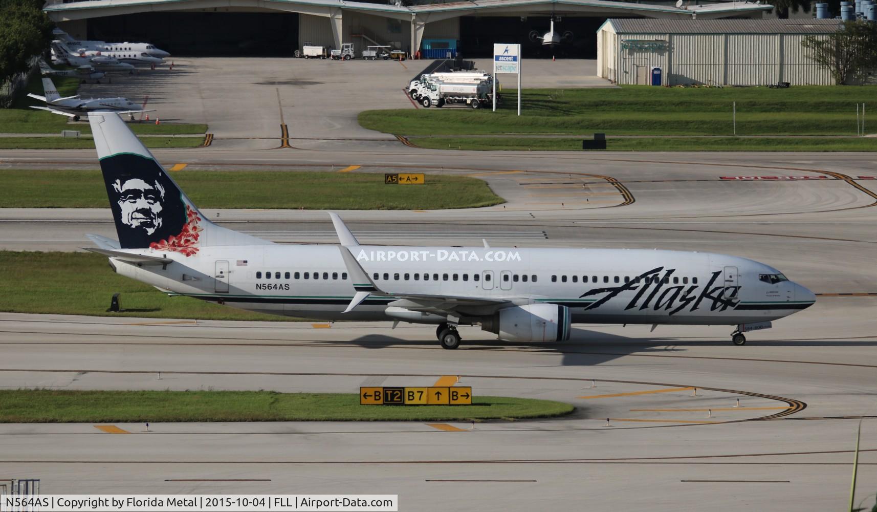 N564AS, 2006 Boeing 737-890 C/N 35103, Alaska