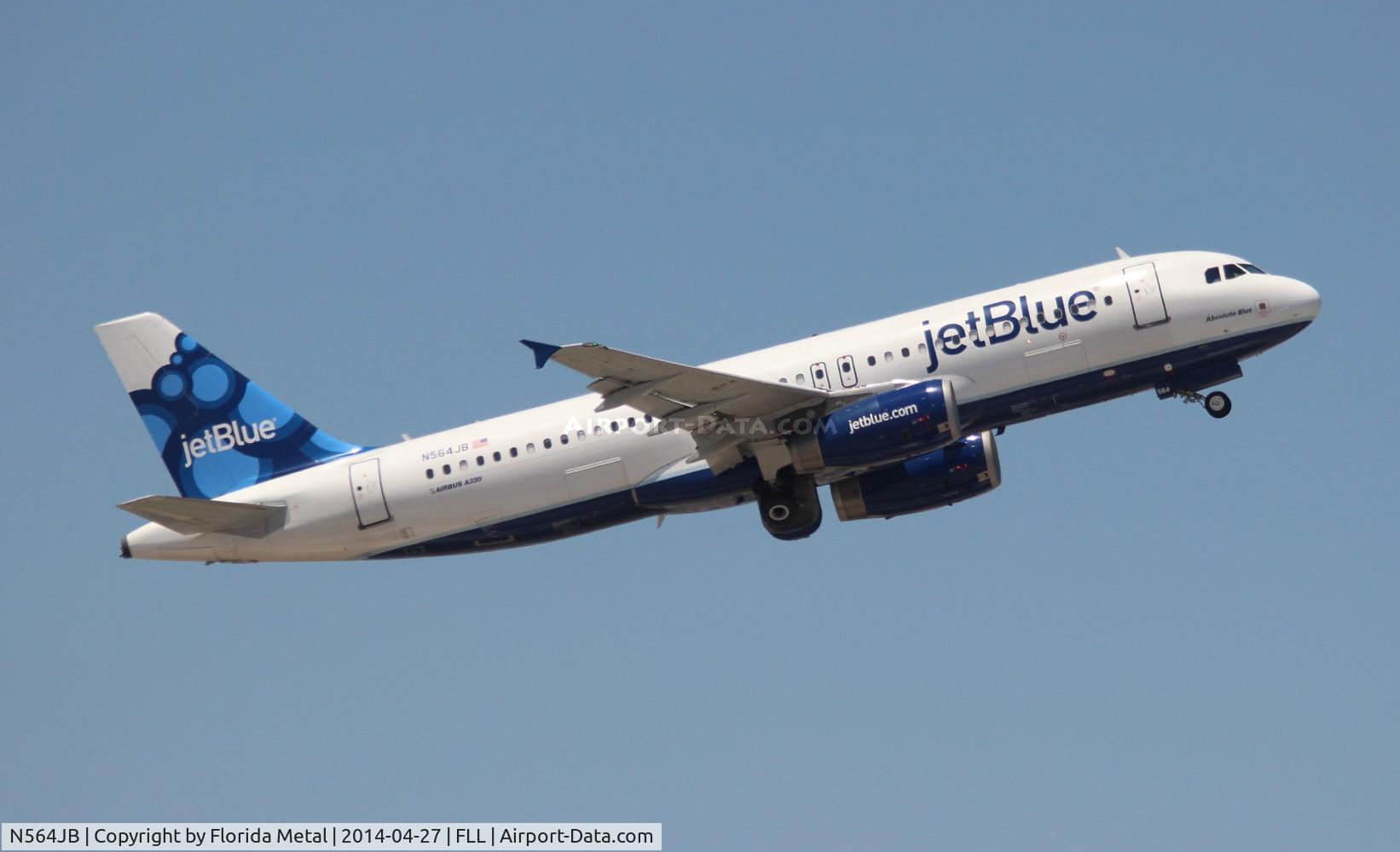 N564JB, 2003 Airbus A320-232 C/N 2020, Jet Blue