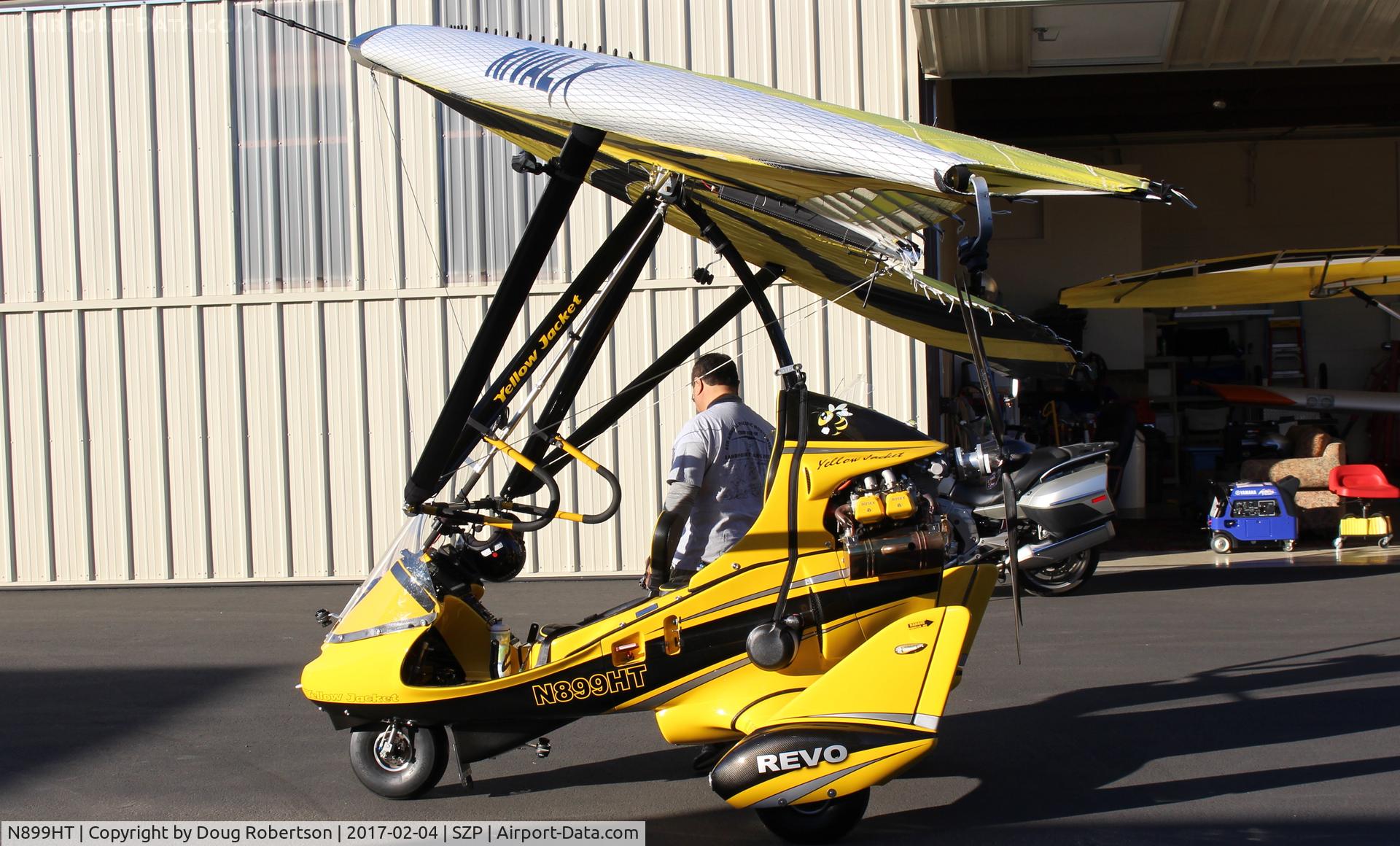 N899HT, 2016 Evolution Trikes Revo C/N 000618, 2016 Evolution Aircraft Inc. REVO production weight-shift control LSA, Rotax 912 100 Hp pusher