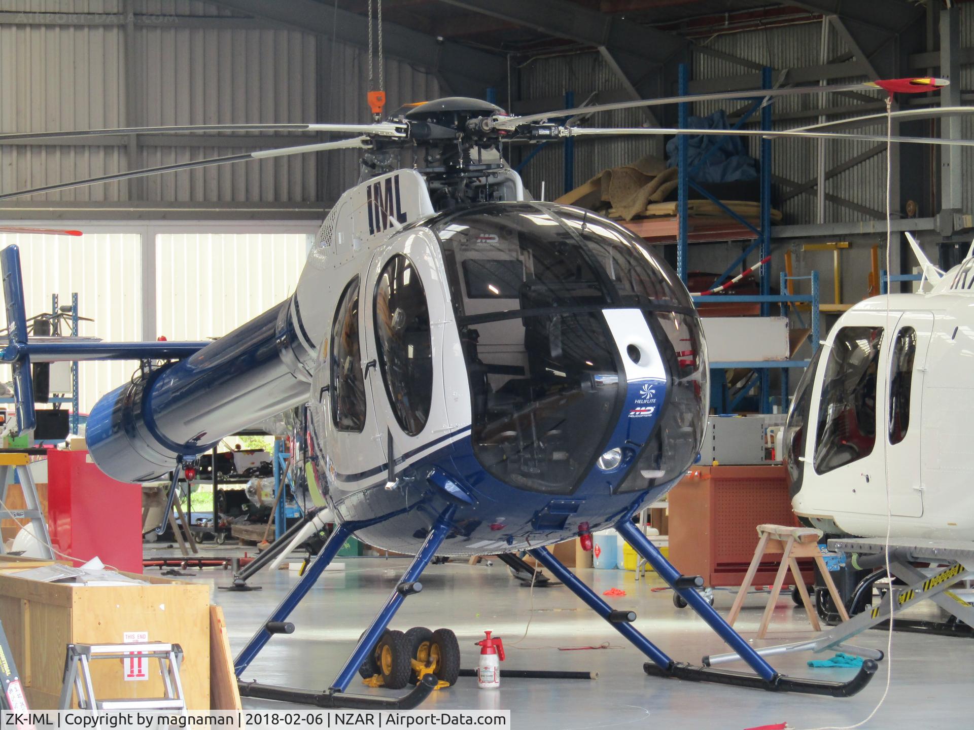 ZK-IML, 1995 McDonnell Douglas 500N C/N LN077, ex N778MH now on ZK- register