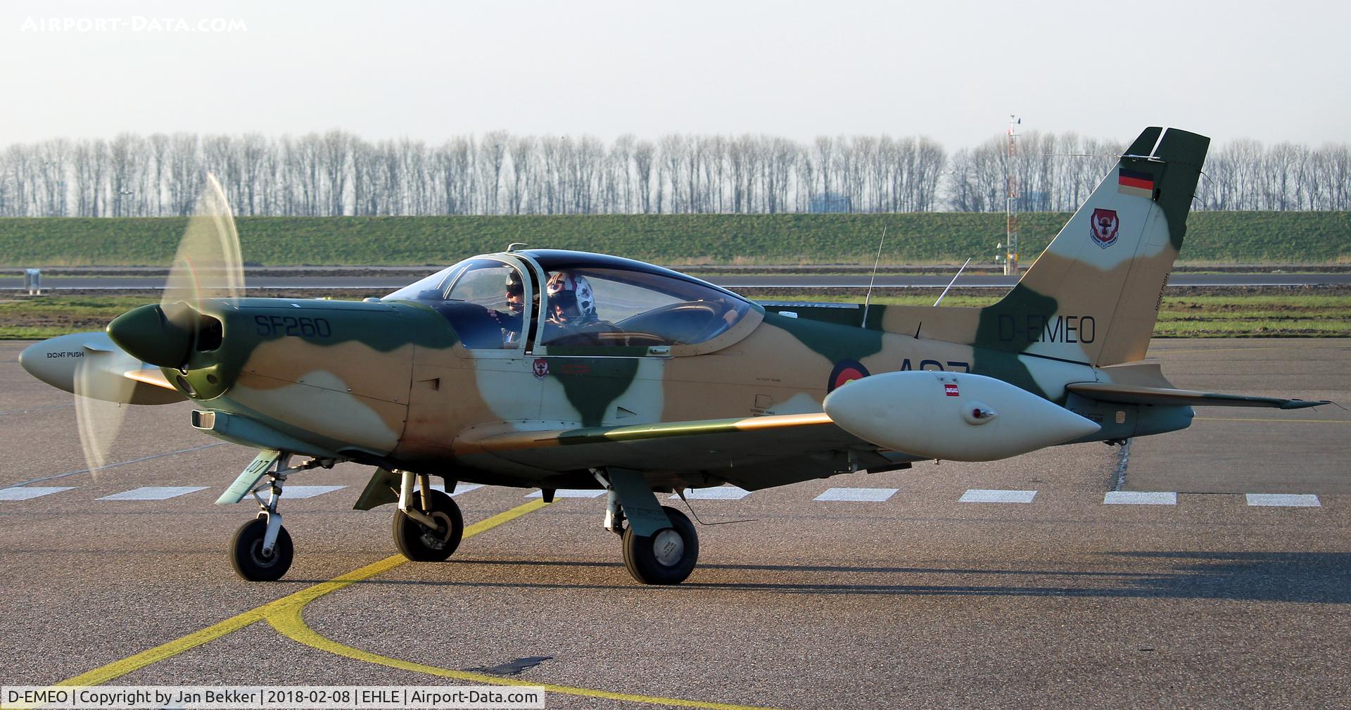 D-EMEO, 1979 SIAI-Marchetti SF-260C C/N 407/29-227, Lelystad Airport. First visit