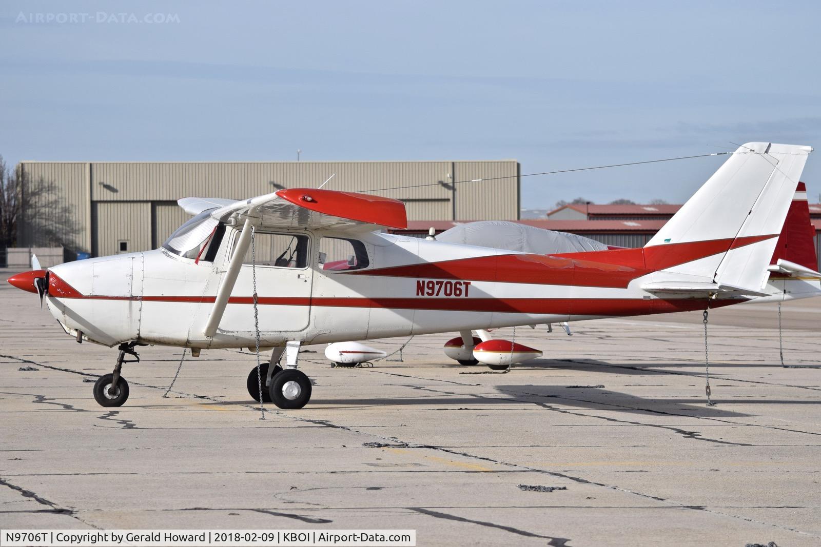 N9706T, 1960 Cessna 172A C/N 47506, Parked on the south GA ramp.
