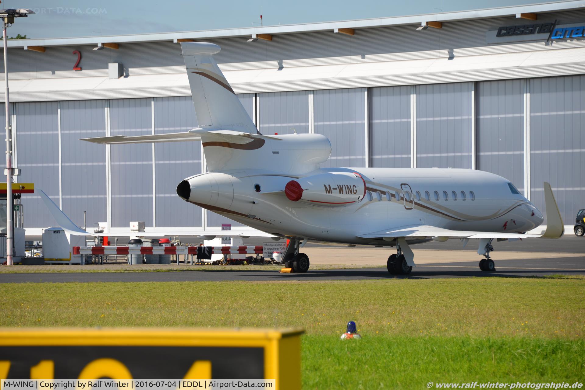 M-WING, 2013 Dassault Falcon 7X C/N 215, Dassault Falcon 7X - GMA Gama Aviation - 215 - M-WING - 04.07.2016 - DUS