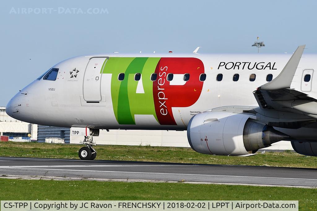 CS-TPP, 2011 Embraer 190LR (ERJ-190-100LR) C/N 19000441, TAP Express