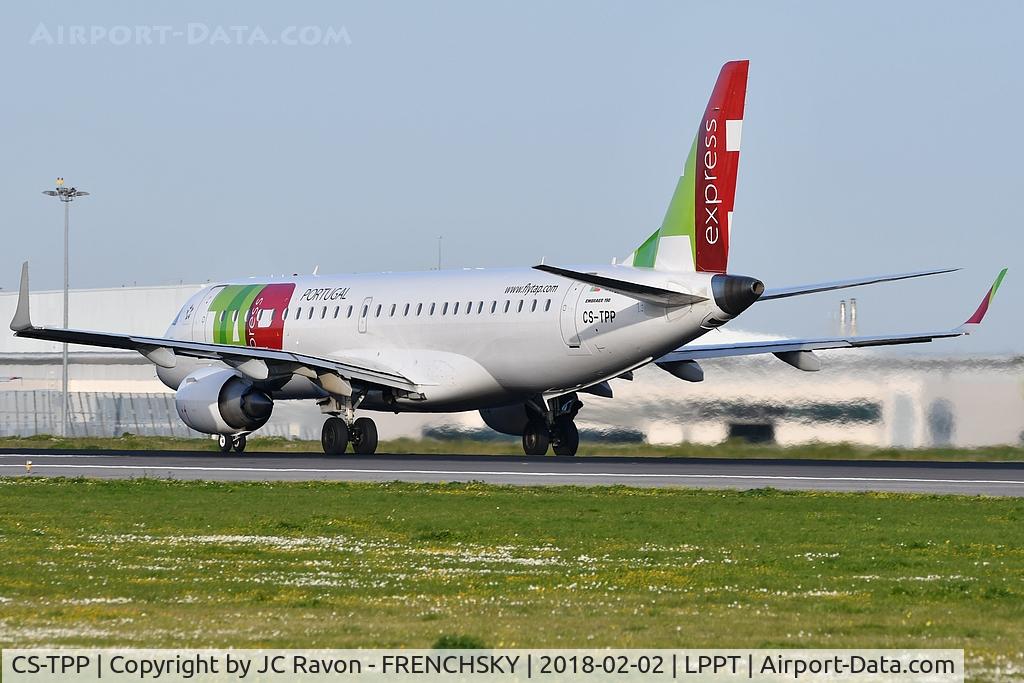 CS-TPP, 2011 Embraer 190LR (ERJ-190-100LR) C/N 19000441, TAP Express