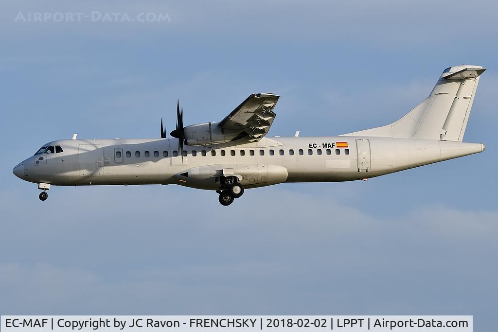 EC-MAF, 1999 ATR 72-212A C/N 568, Swiftair S.A.