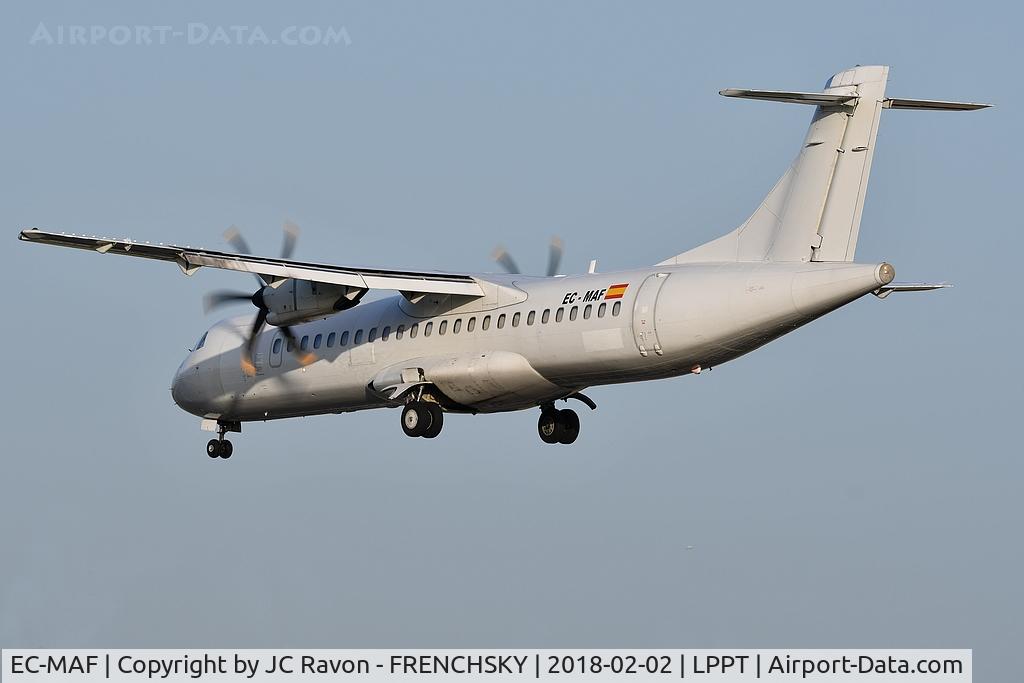 EC-MAF, 1999 ATR 72-212A C/N 568, Swiftair S.A.