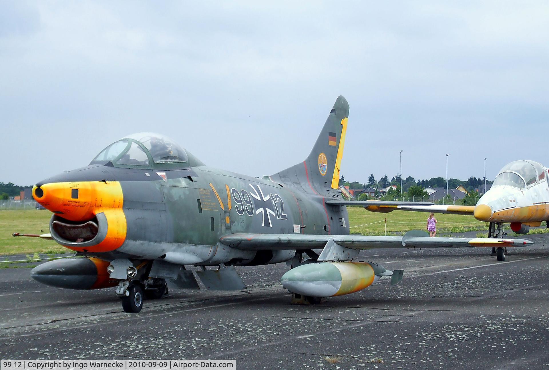 99 12, Fiat G-91R/3 C/N D554, FIAT G.91R/3 at the Luftwaffenmuseum, Berlin-Gatow