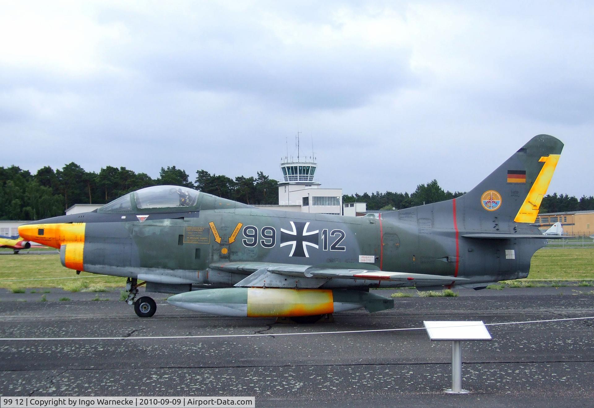 99 12, Fiat G-91R/3 C/N D554, FIAT G.91R/3 at the Luftwaffenmuseum, Berlin-Gatow