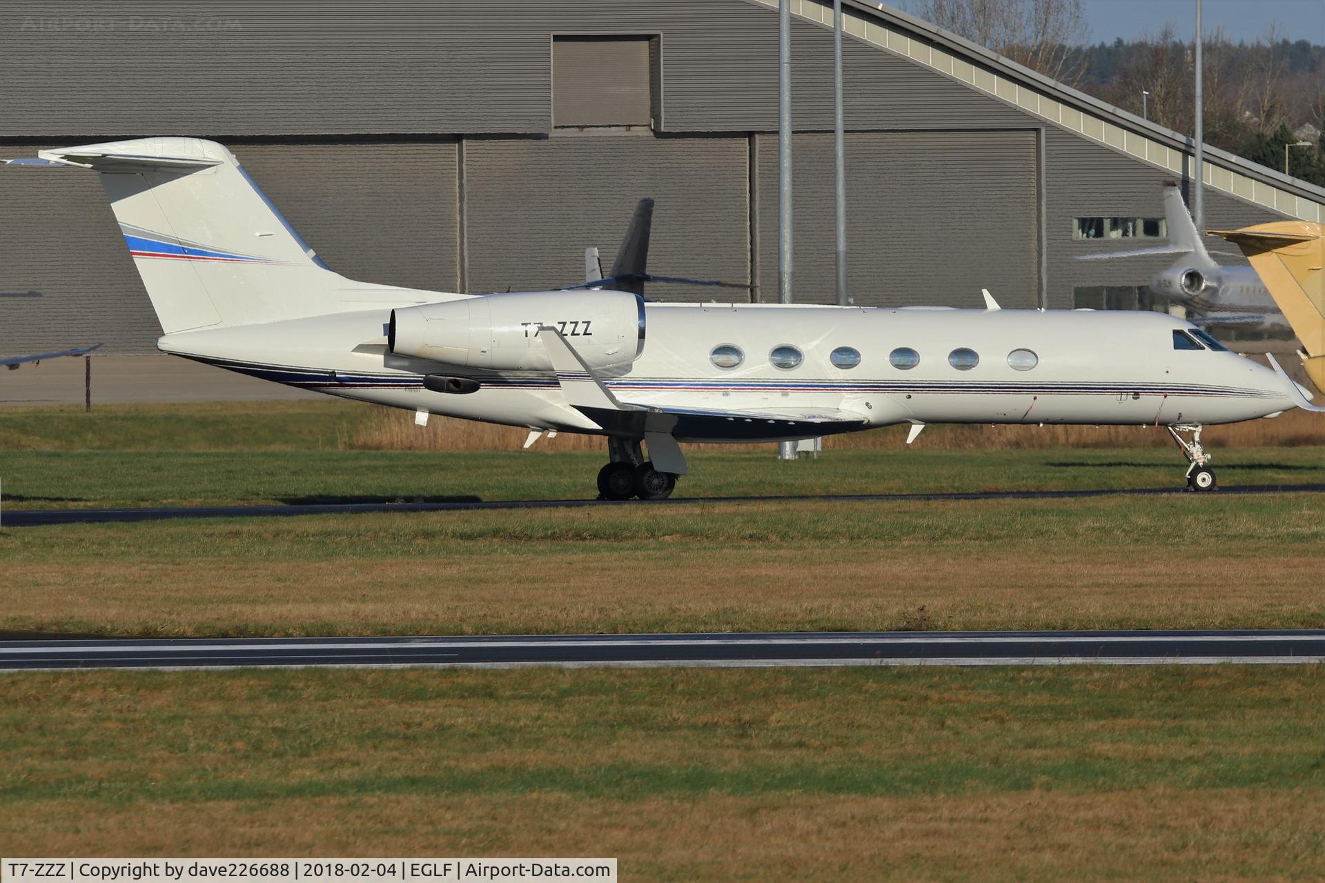 T7-ZZZ, 2012 Gulfstream Aerospace GIV-X (G450) C/N 4273, Skyline Aviation Gulfstream at farnborough