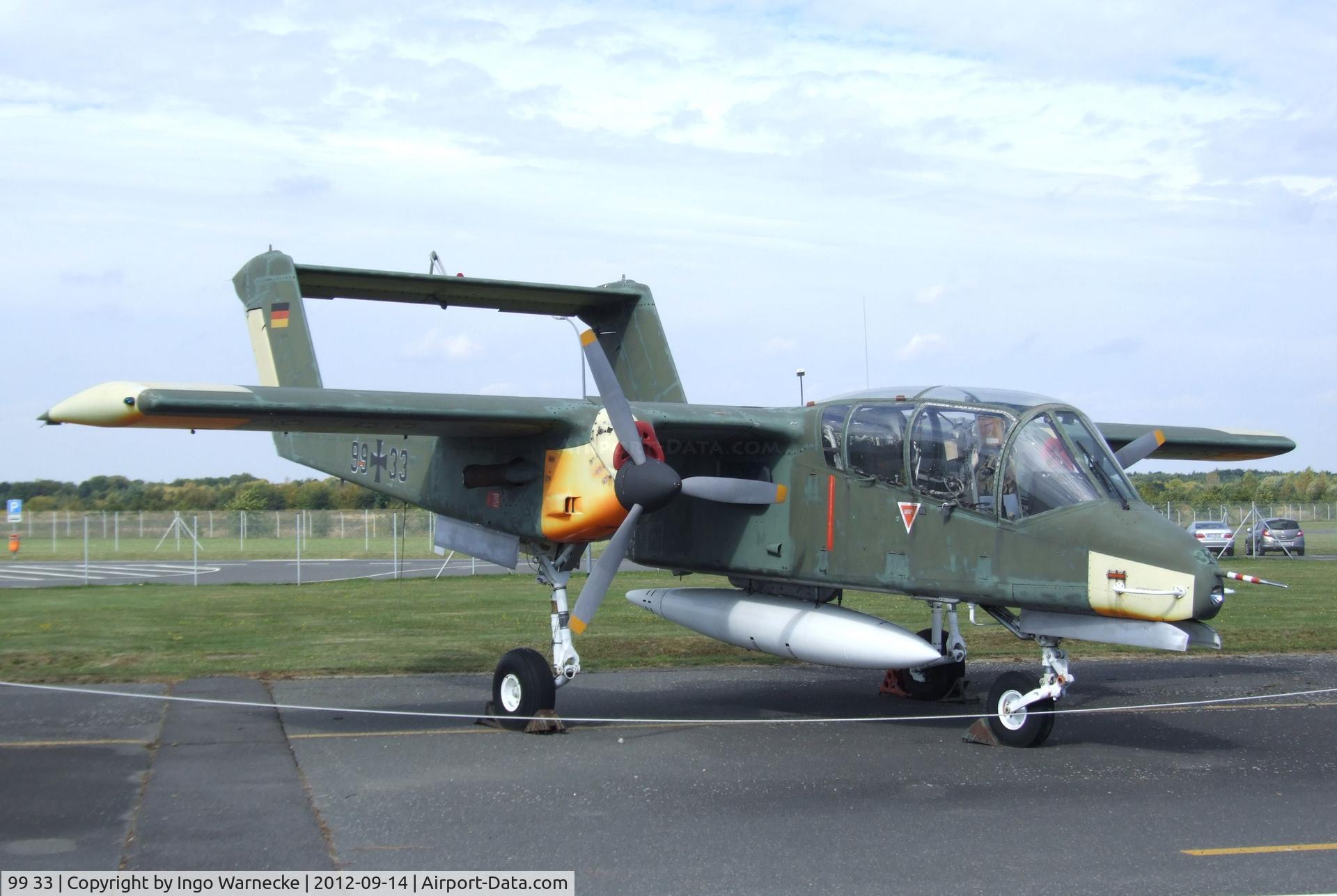 99 33, 1971 North American OV-10B Bronco C/N 338-18, North American OV-10B Bronco at the Luftwaffenmuseum, Berlin-Gatow