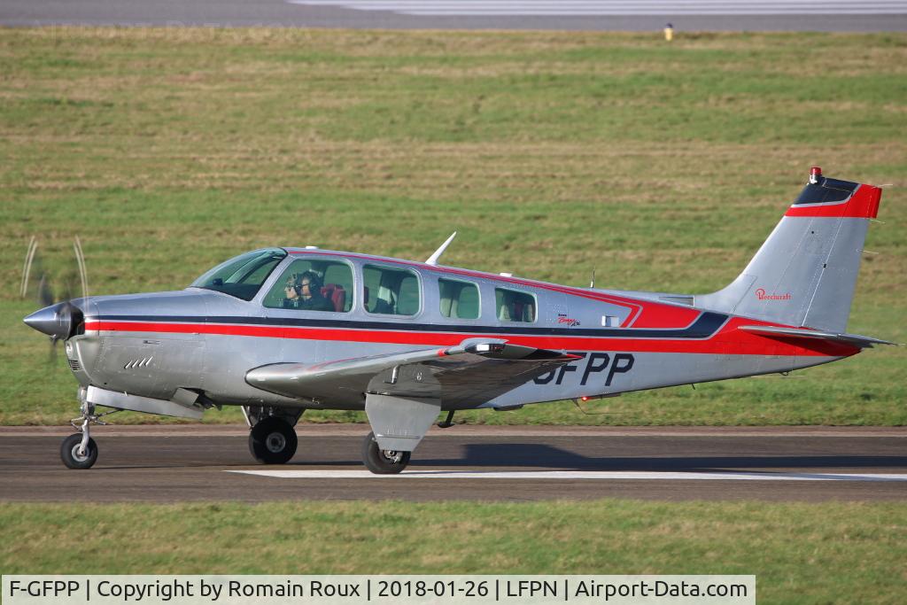 F-GFPP, 1979 Beech A36 Bonanza 36 C/N E-1454, Taxiing
