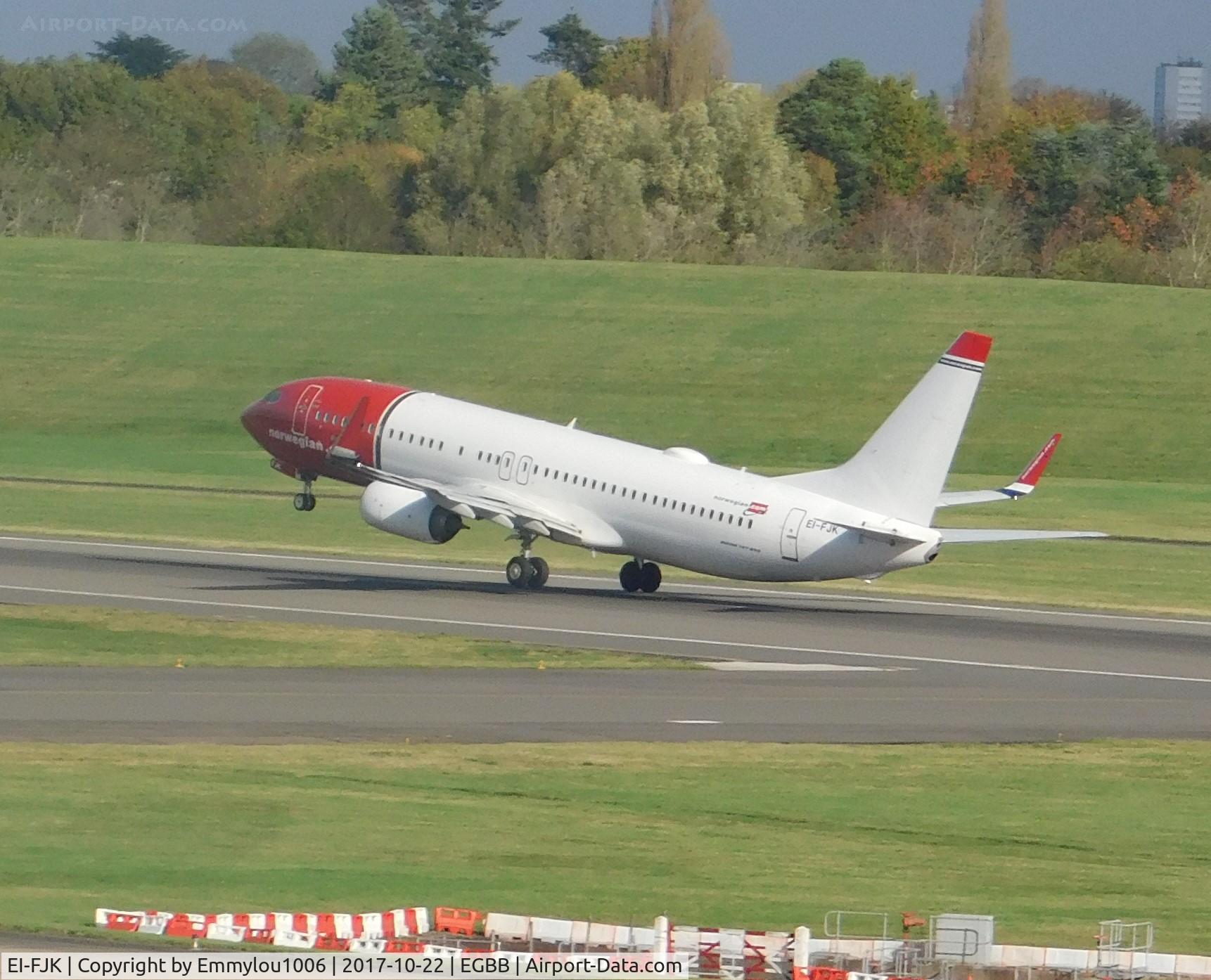 EI-FJK, 2016 Boeing 737-8JP C/N 42072, FROM FREEPORT CAR PARK