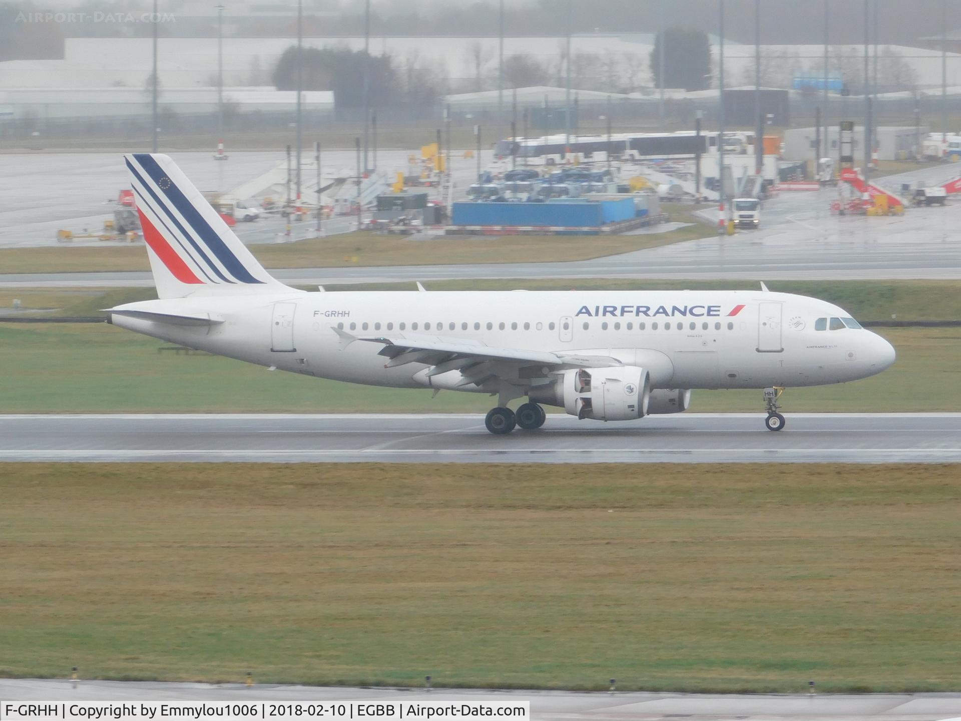 F-GRHH, 1999 Airbus A319-111 C/N 1151, FROM FREEPORT CAR PARK