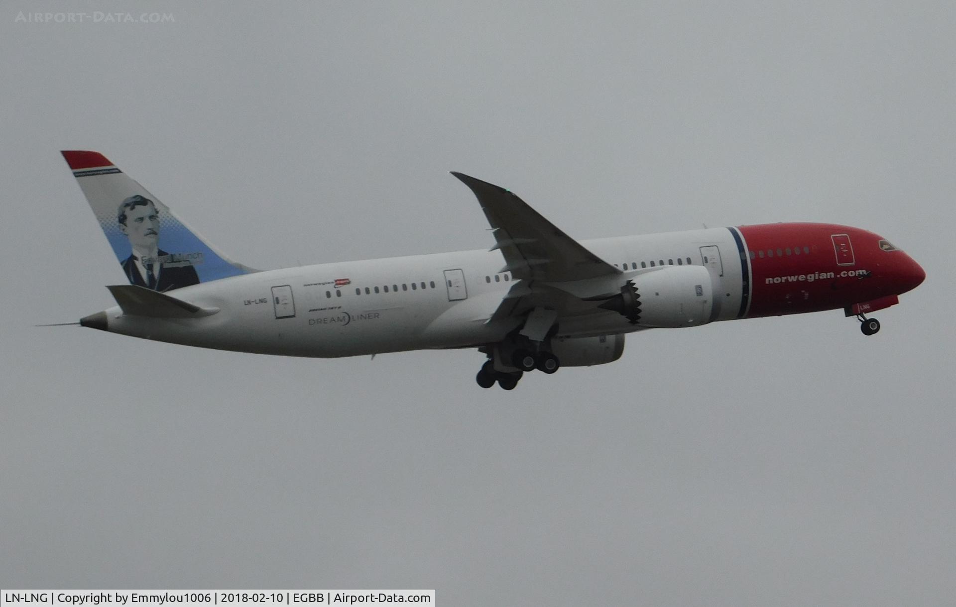 LN-LNG, 2014 Boeing 787-8 Dreamliner Dreamliner C/N 35314, FROM FREEPORT CAR PARK