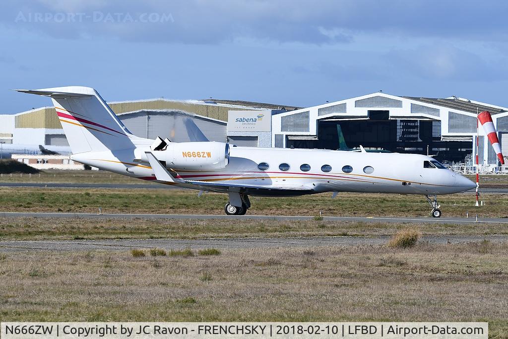 N666ZW, 2014 Gulfstream Aerospace GIV-X (G450) C/N 4311, Wilmington Trust Co Trustee