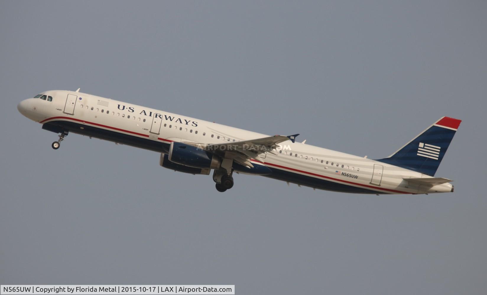 N565UW, 2012 Airbus A321-231 C/N 5409, US Airways