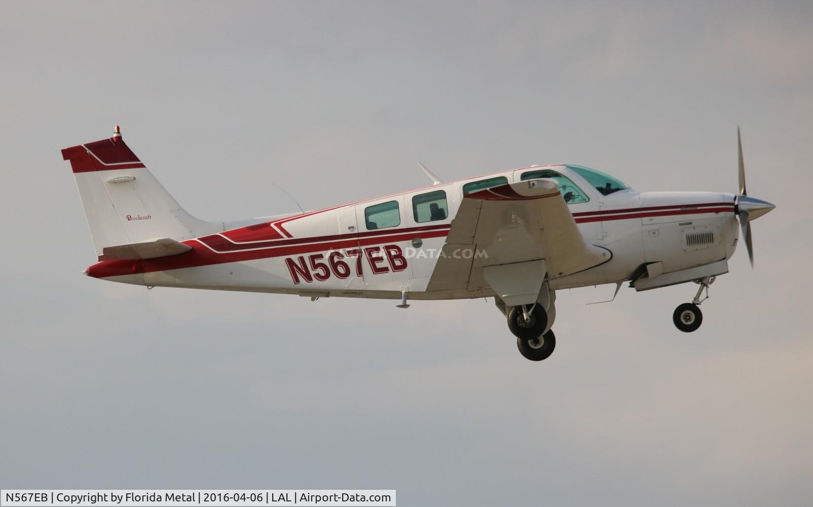 N567EB, 1979 Beech A36 Bonanza 36 C/N E-1543, Beech A36