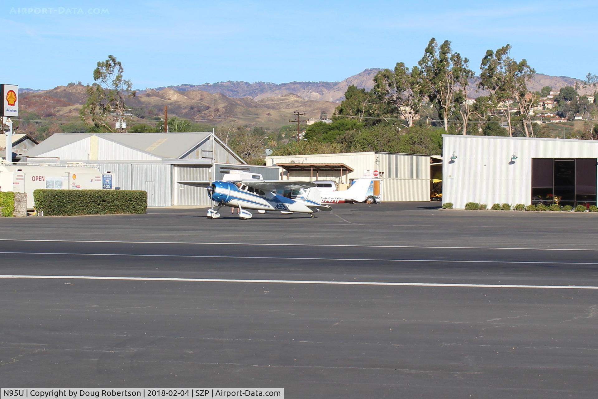 N95U, 1951 Cessna 195A C/N 7714, 1951 Cessna 195A BUSINESSLINER, Jacobs R755A-2 275 Hp, spotting the aircraft