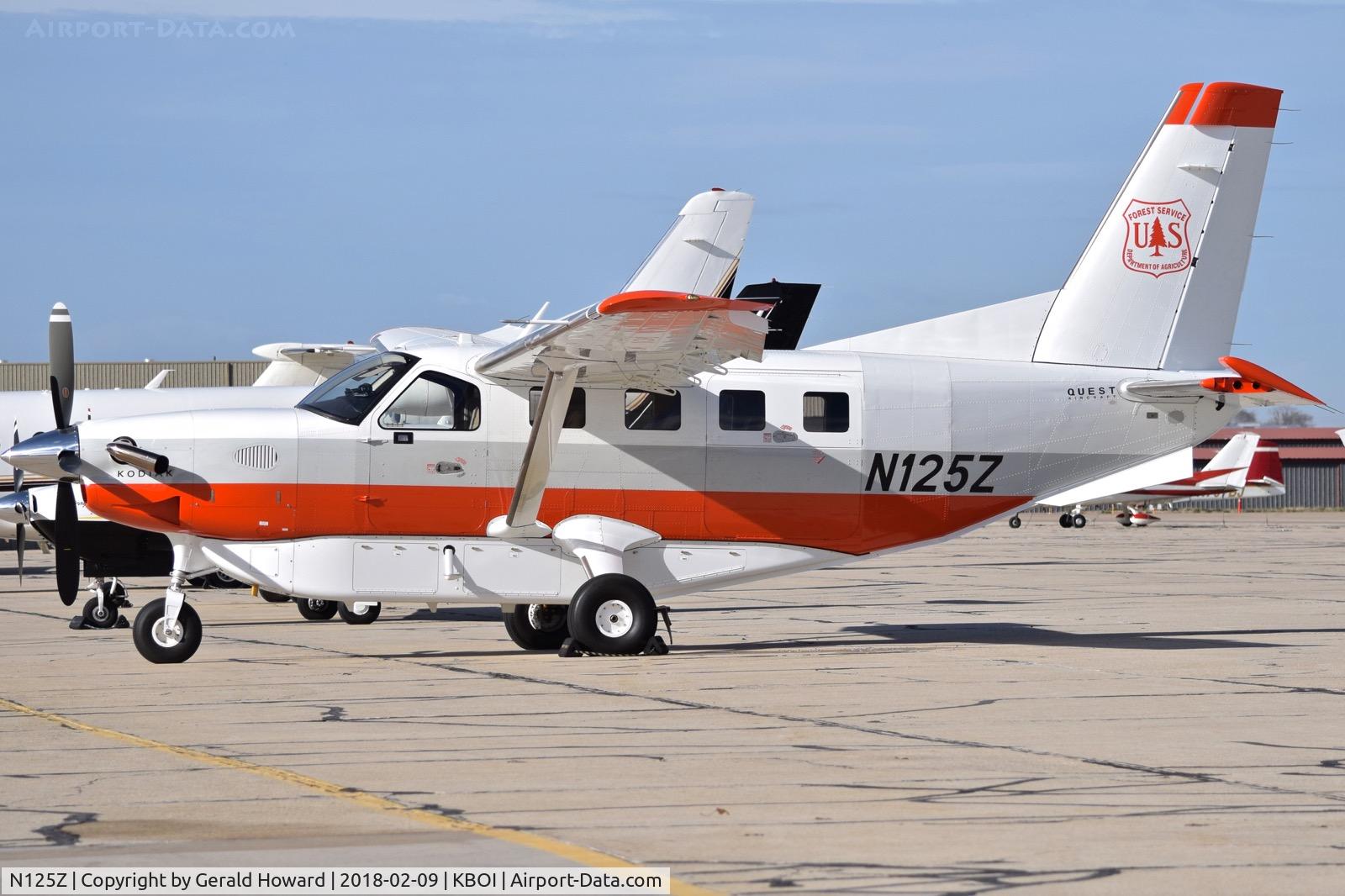 N125Z, 2017 Quest Kodiak 100 C/N 100-0226, Parked on south GA ramp.