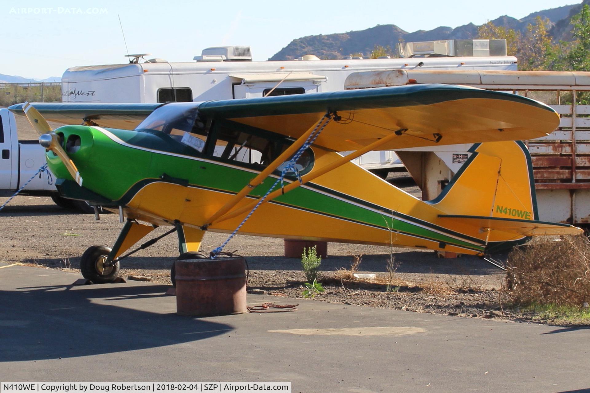 N410WE, 2015 Wag Aero Wag-A-Bond C/N 1839, 2015 Coley/Russell WAG-A-BOND, Continental O-200A 100 Hp