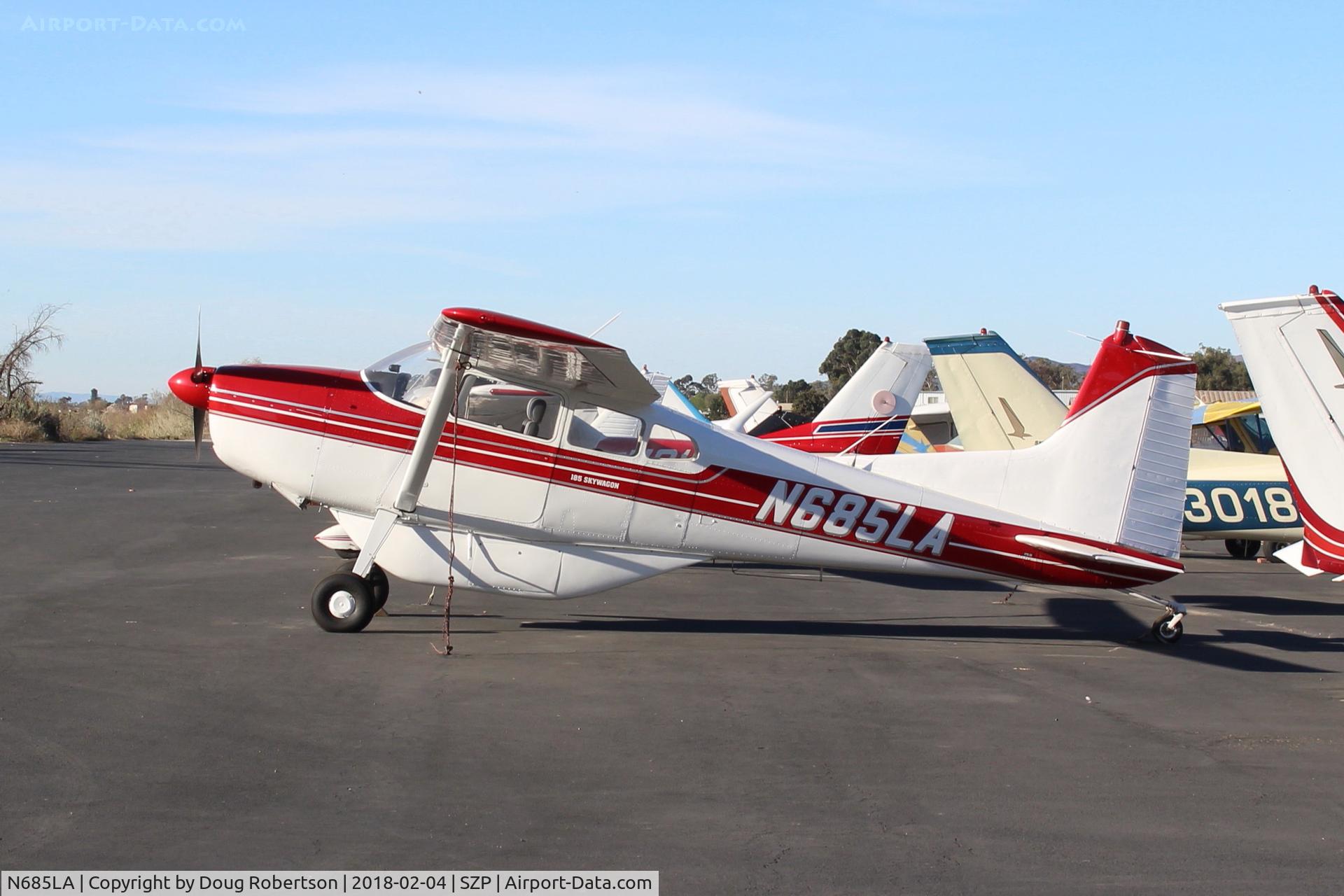 N685LA, 1965 Cessna 185D Skywagon C/N 185-0876, 1965 Cessna 185D SKYWAGON, Continental O-470 230 Hp, pannier equipped