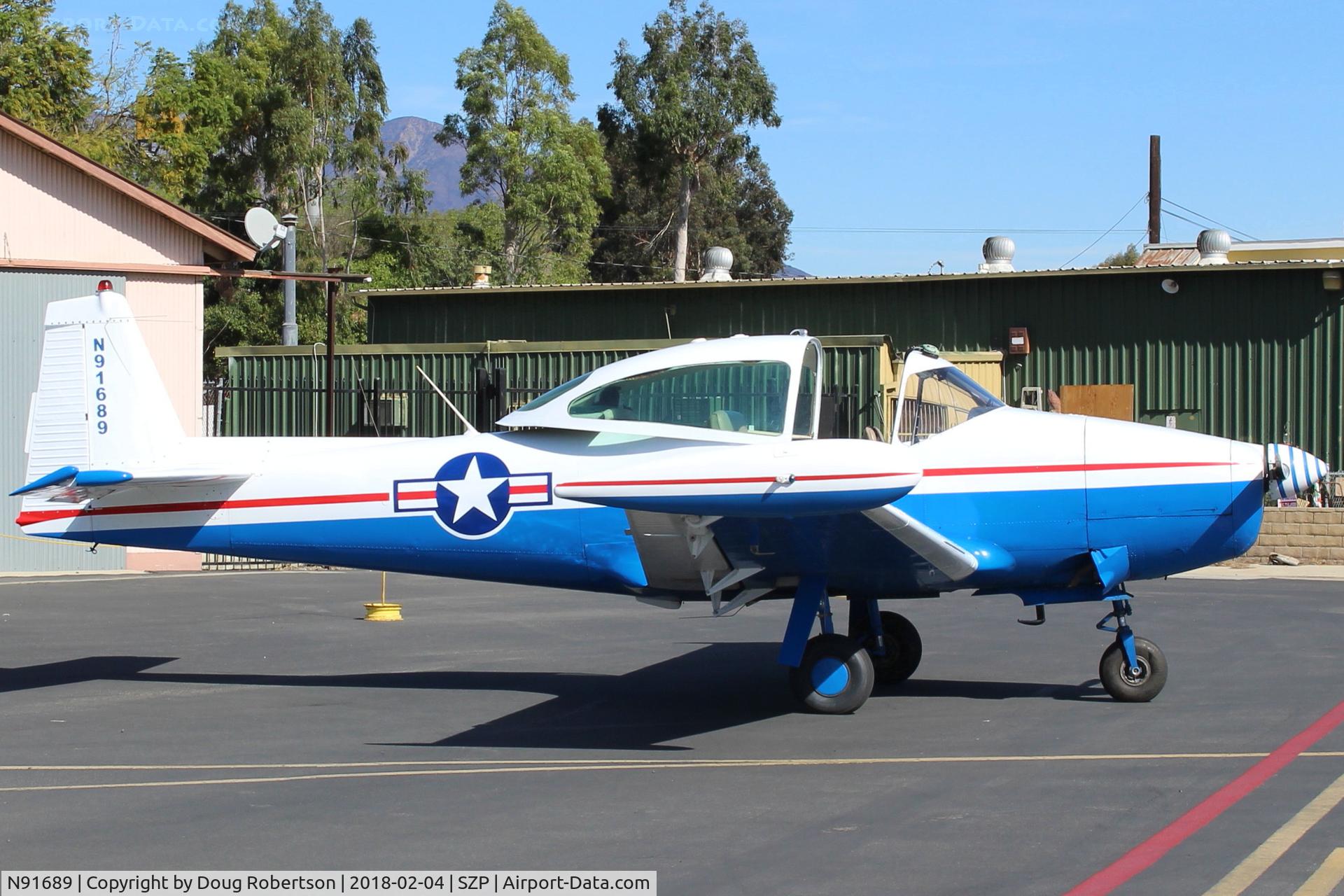 N91689, 1946 North American Navion (NA-145) C/N NAV-4-431, 1946 North American NAVION, Continental E-225 Upgrade