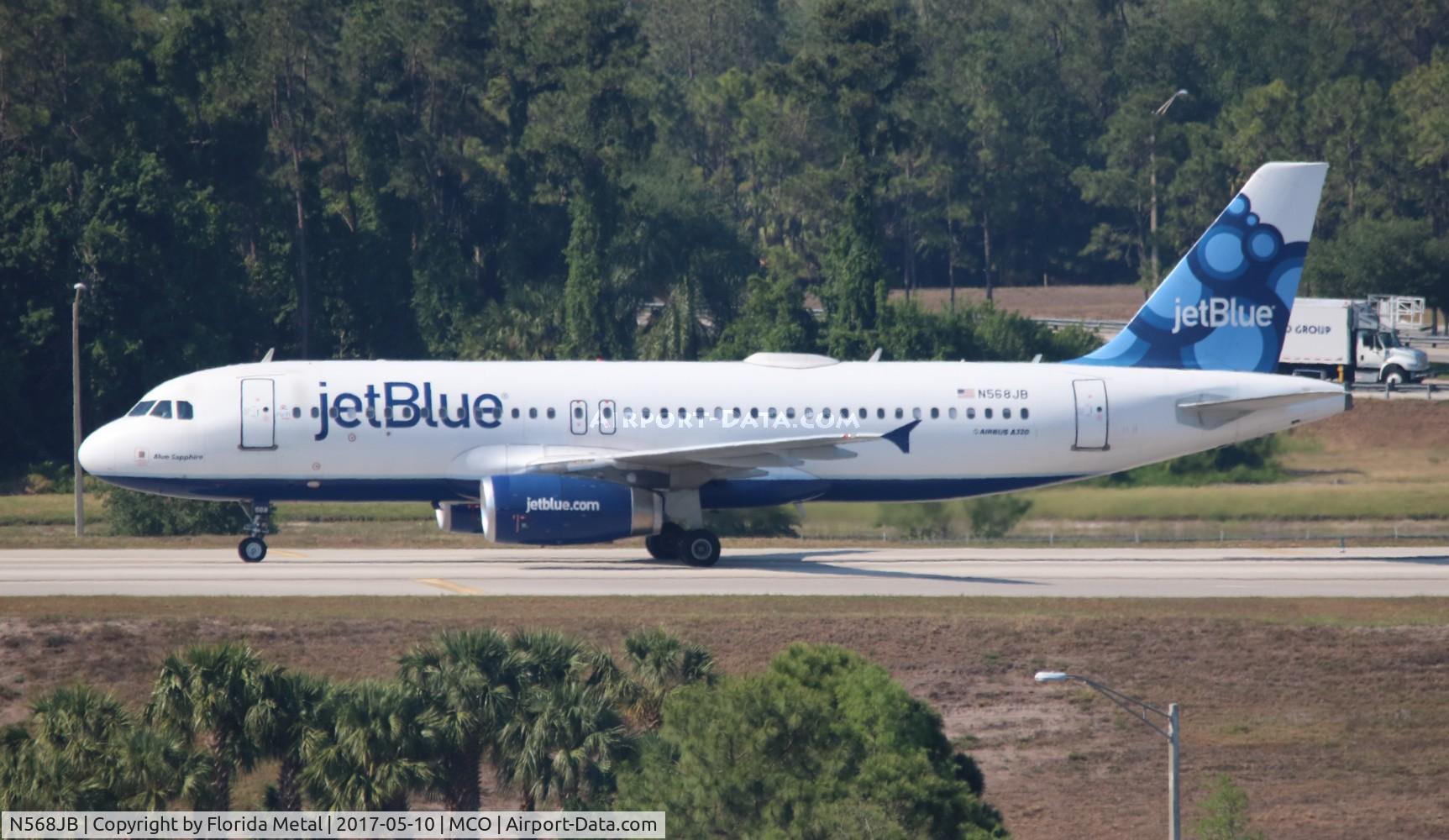 N568JB, 2003 Airbus A320-232 C/N 2063, Jet Blue